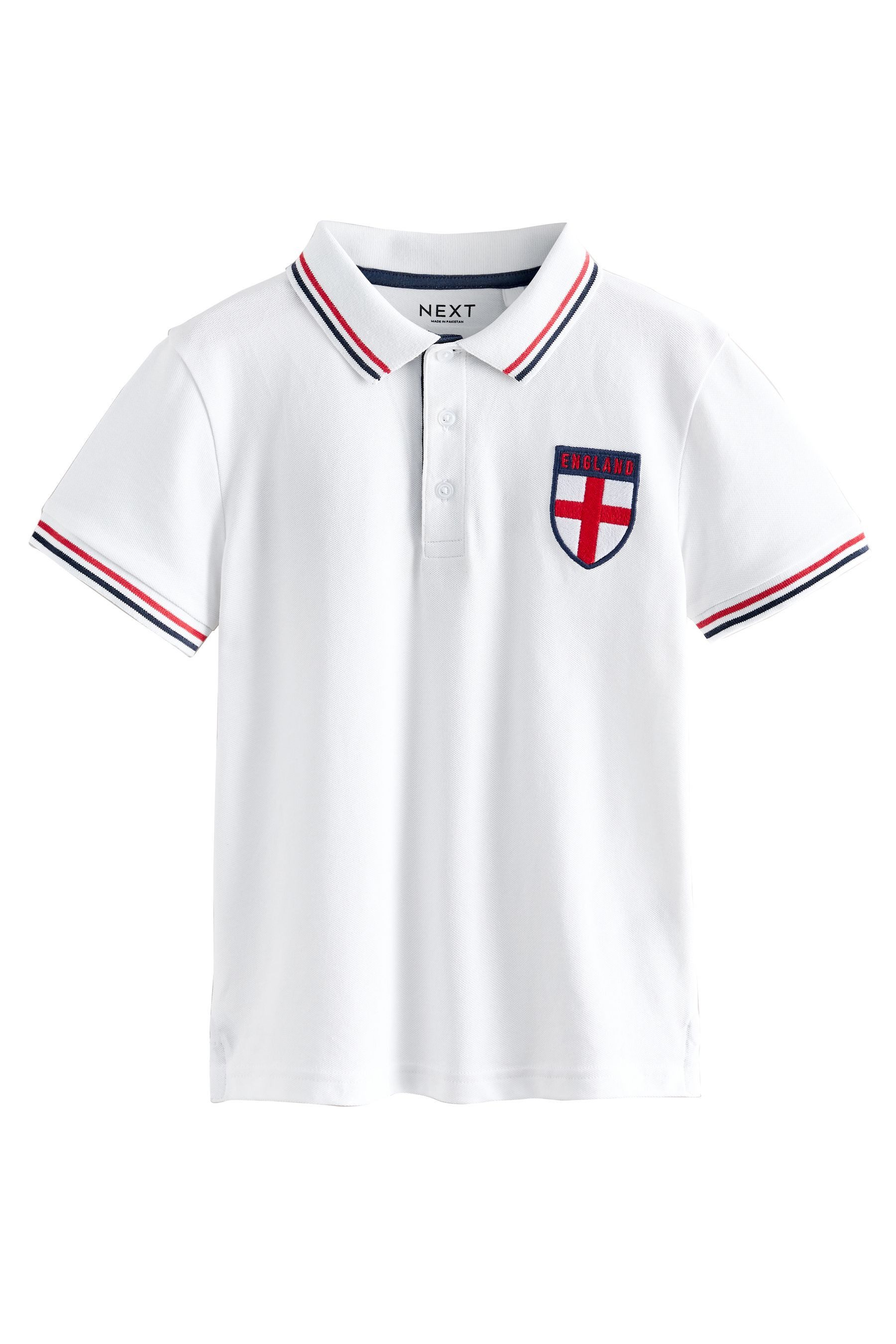 Next Poloshirt T-Shirt mit Grafik, Fußball (1-tlg)