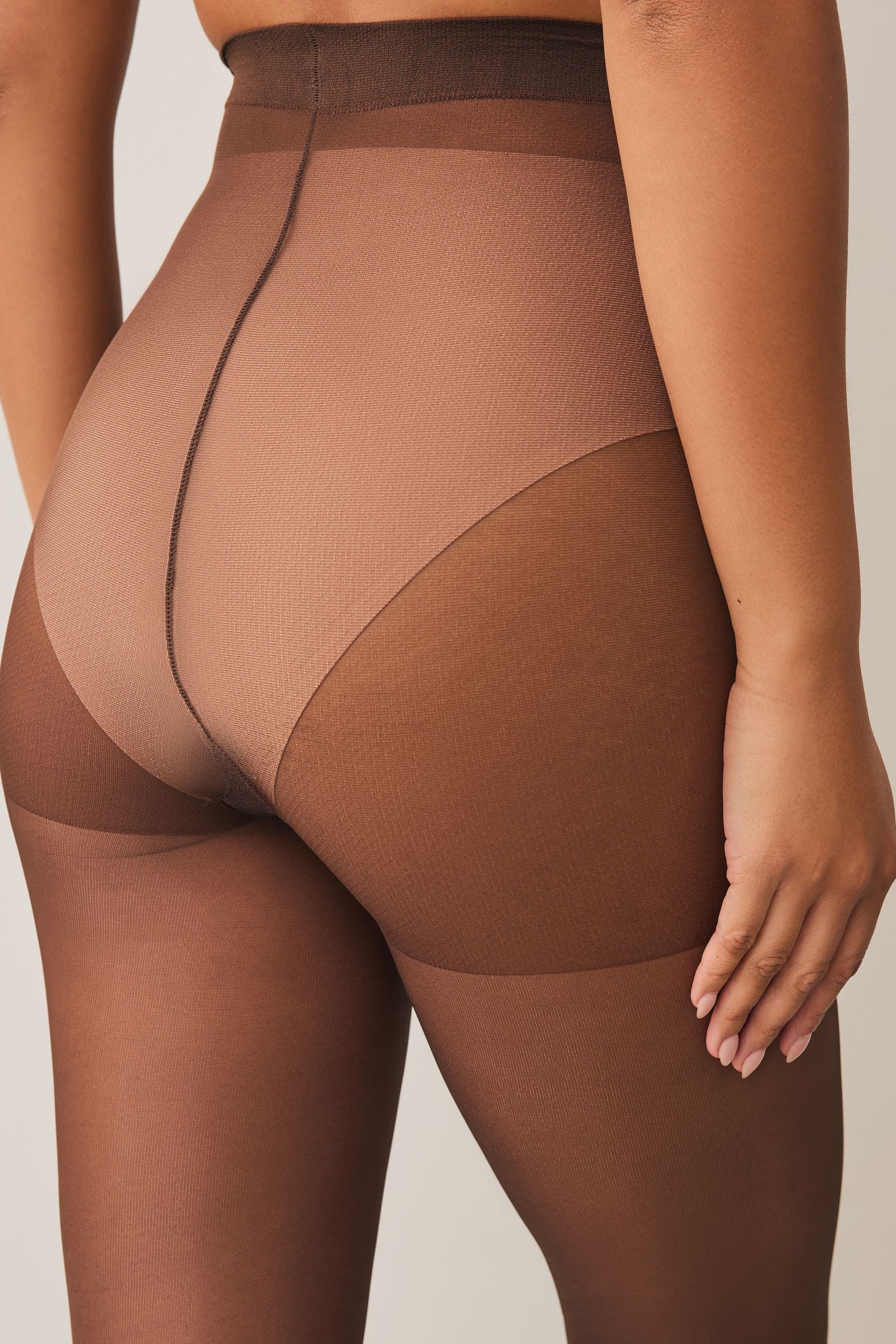 Next Feinstrumpfhose 3 x Glänzende Strumpfhosen 20 Den, transparent (3 St) – Bild 2 von 5
