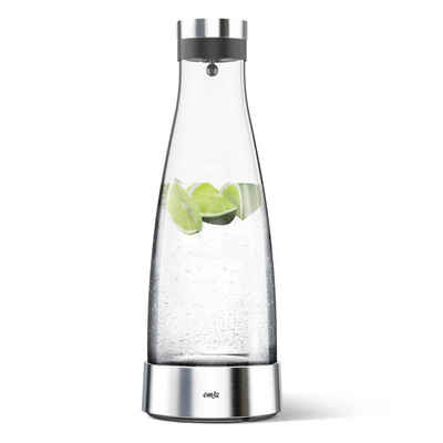 Emsa Karaffe »Flow Bottle Glas / Edelstahl 1 L 515667«