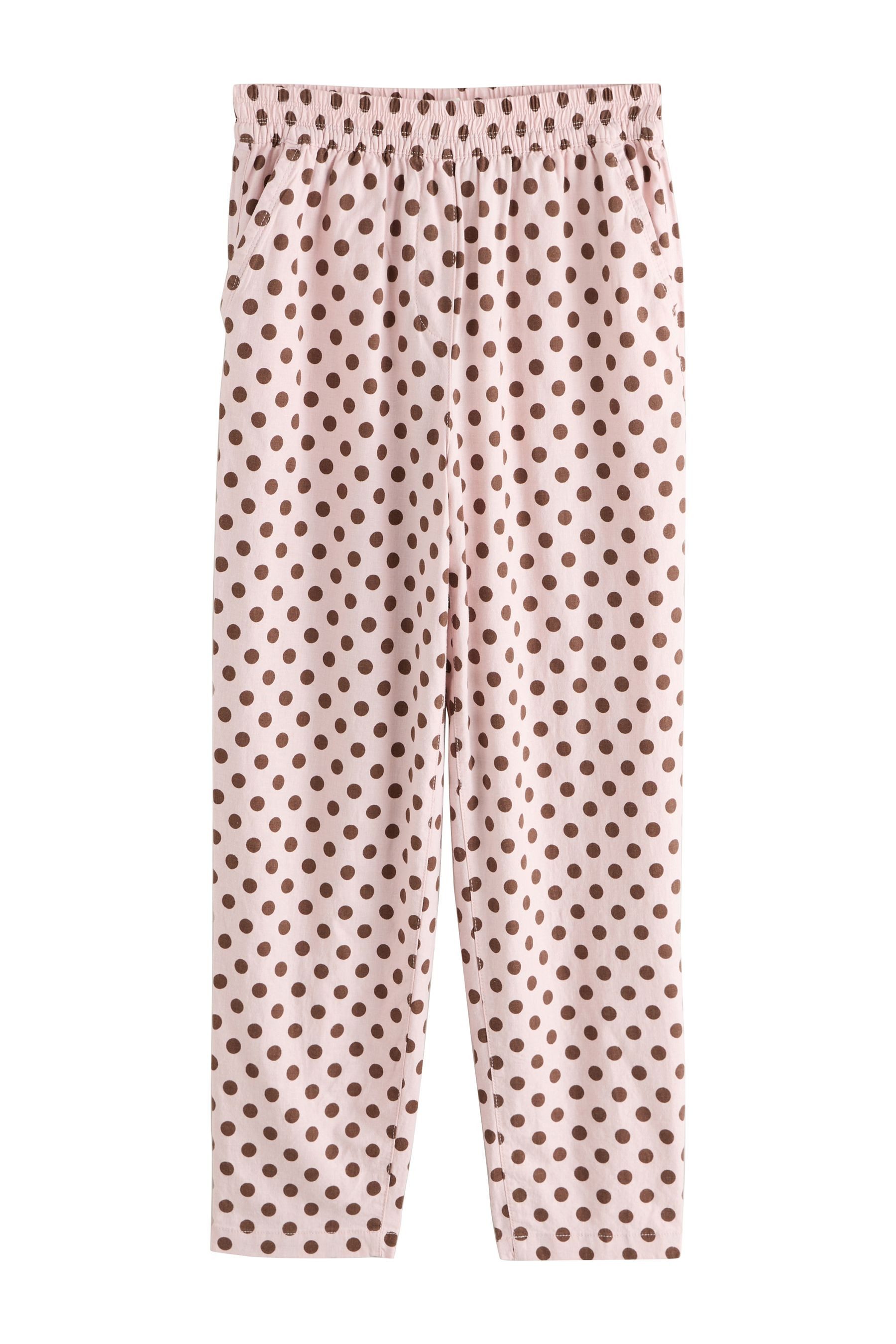 Next Stoffhose Hose mit Stretch und Barrel-Bein, 2er-Pack (2-tlg)