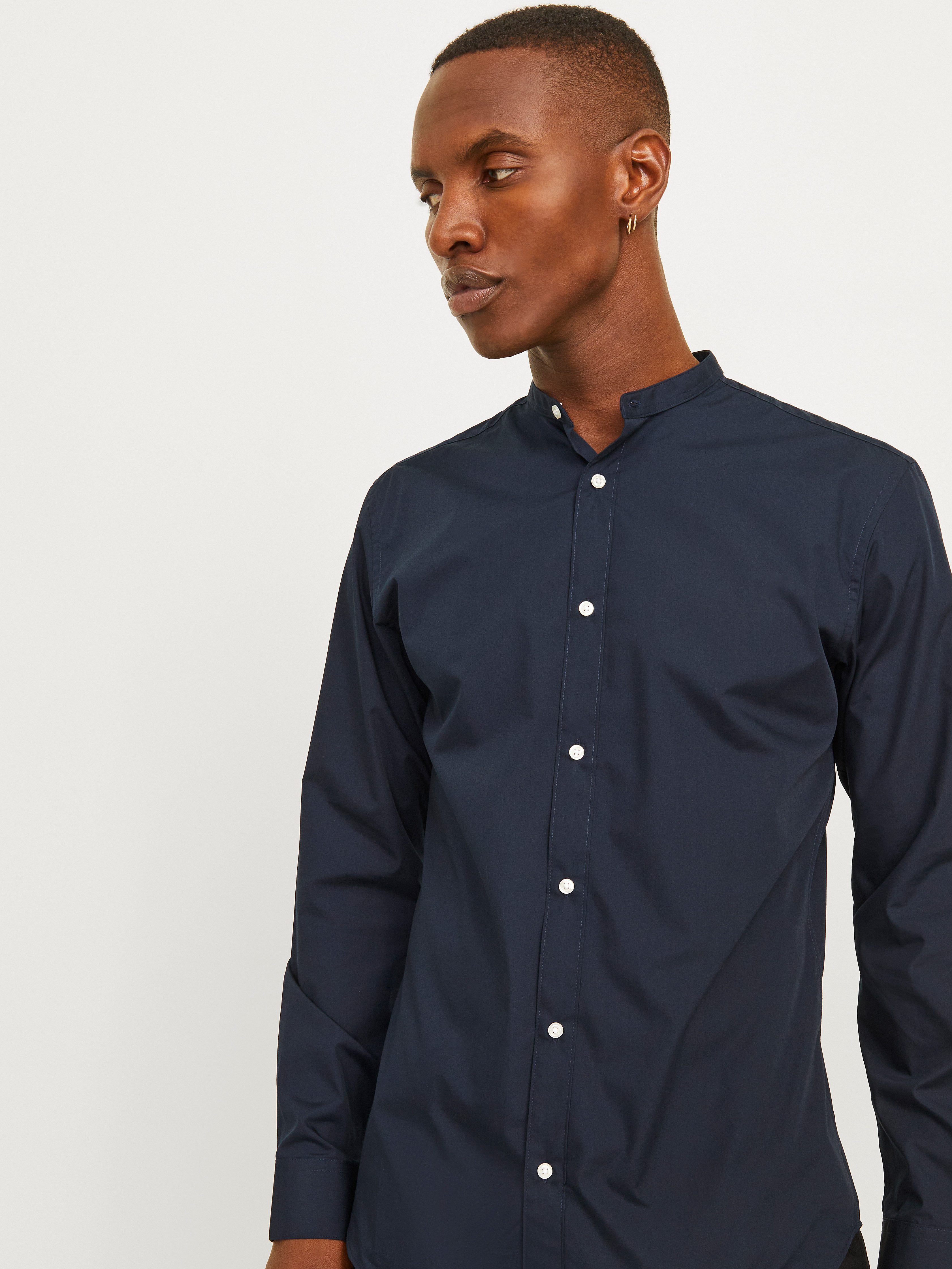 Jack & Jones Langarmhemd JJJOE SHIRT LS PLAIN MAO günstig online kaufen