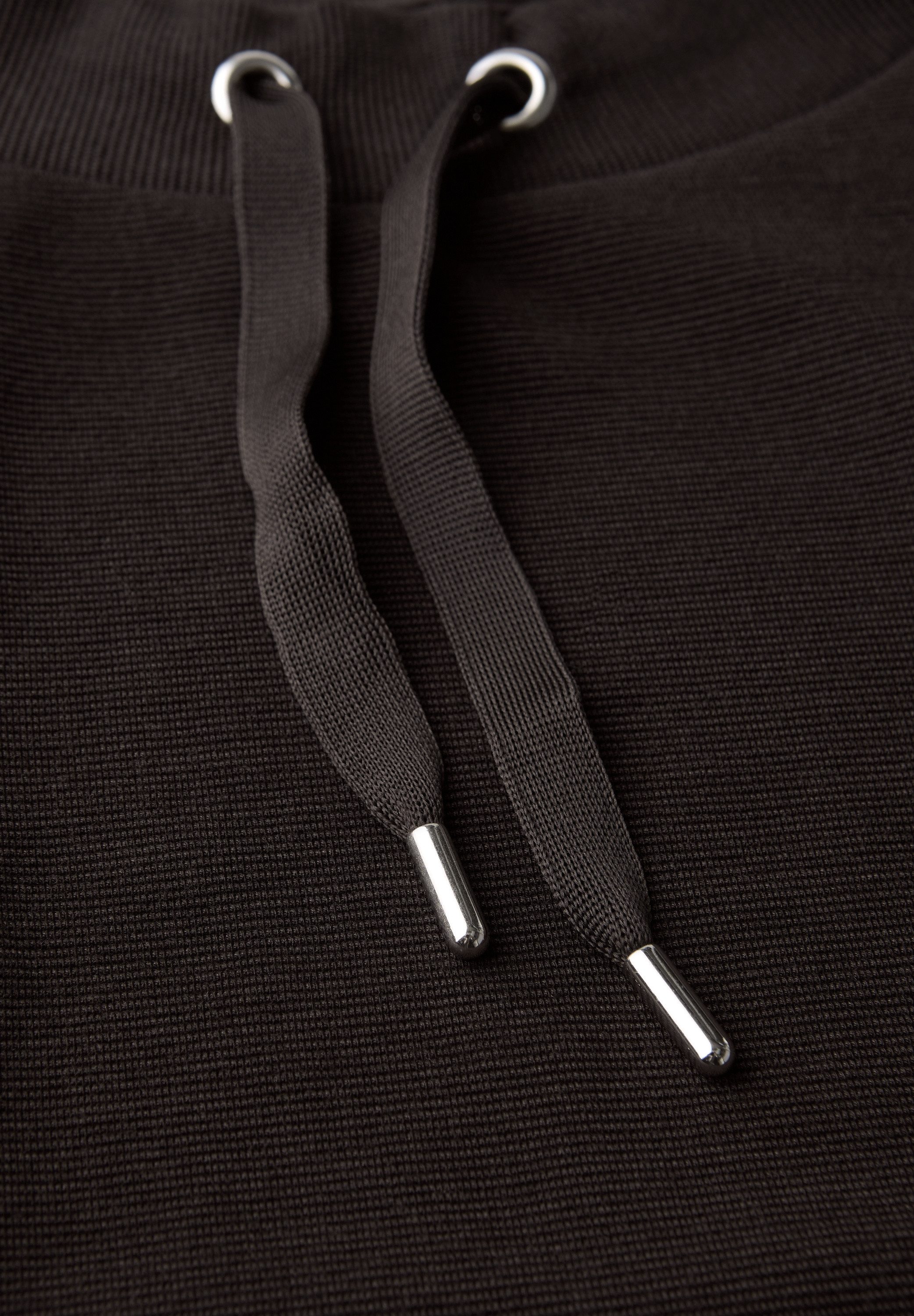 STREET ONE Kapuzensweatshirt Ottoman Shirt mit Tape