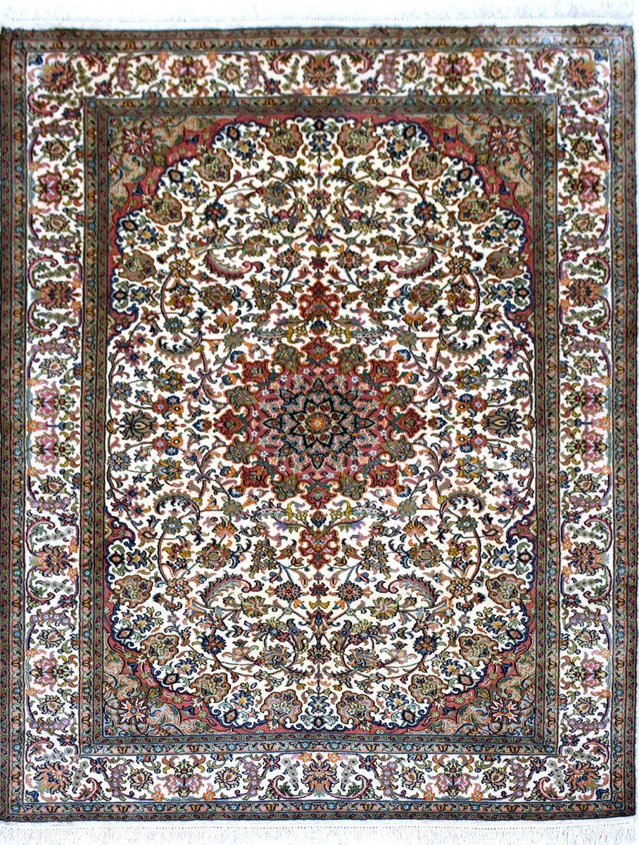 Seidenteppich KASHAN 8821 von KAYOOM - Draufsicht