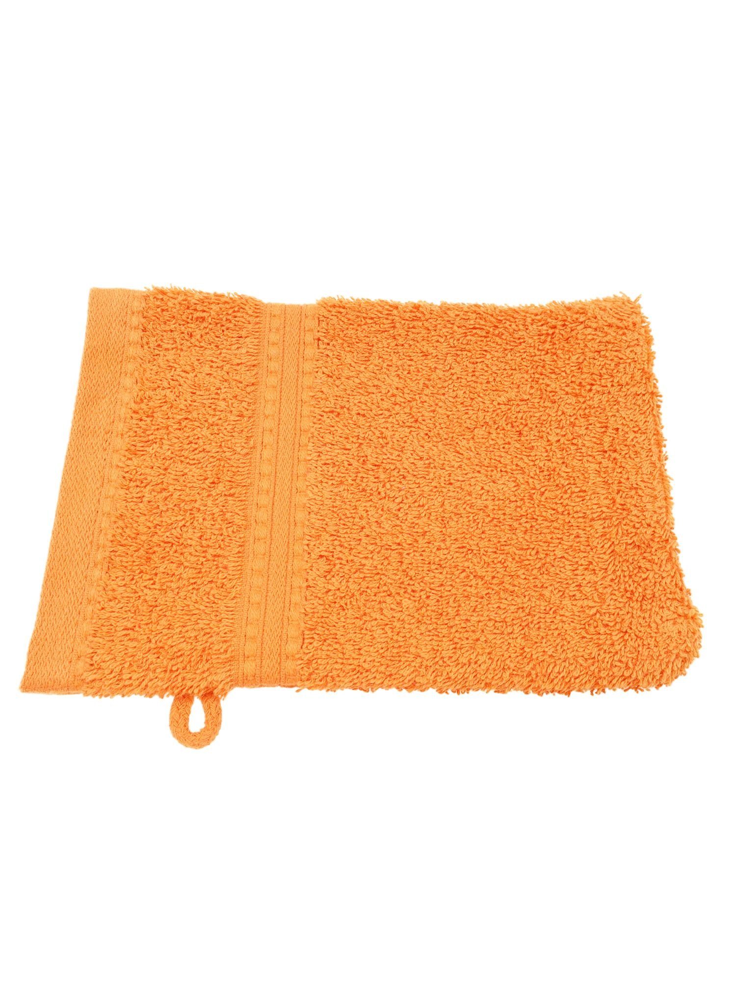 Julie Julsen Handtuch 1-Handtuch-Orange-Waschhandschuh 15 x 21 cm, Bio-Baum günstig online kaufen