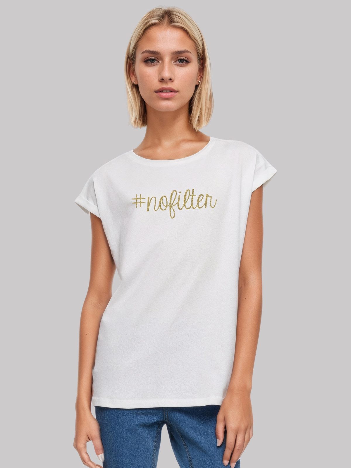 Be Famous Print-Shirt Classic Roll Up NOFI (1-tlg., keine)
