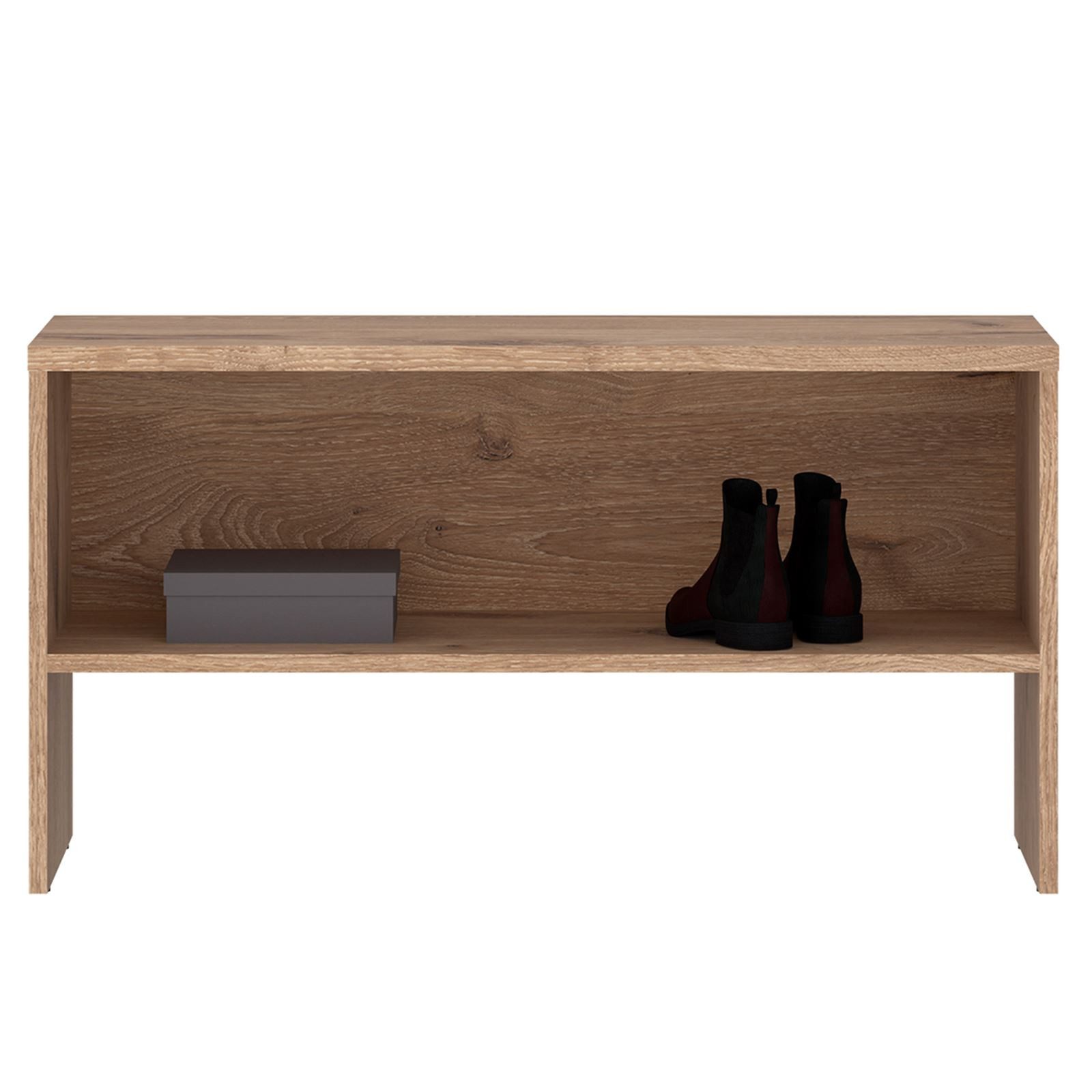 IDIMEX Schuhbank MALEA, Flurbank Sitzbank Schuhregal mit Ablage Viking Eich günstig online kaufen