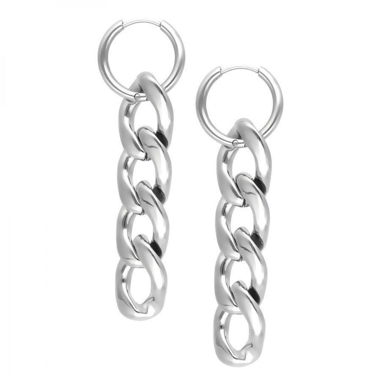 Paar Creolen Little Chunky Hoops für Ohr, 1 Stück