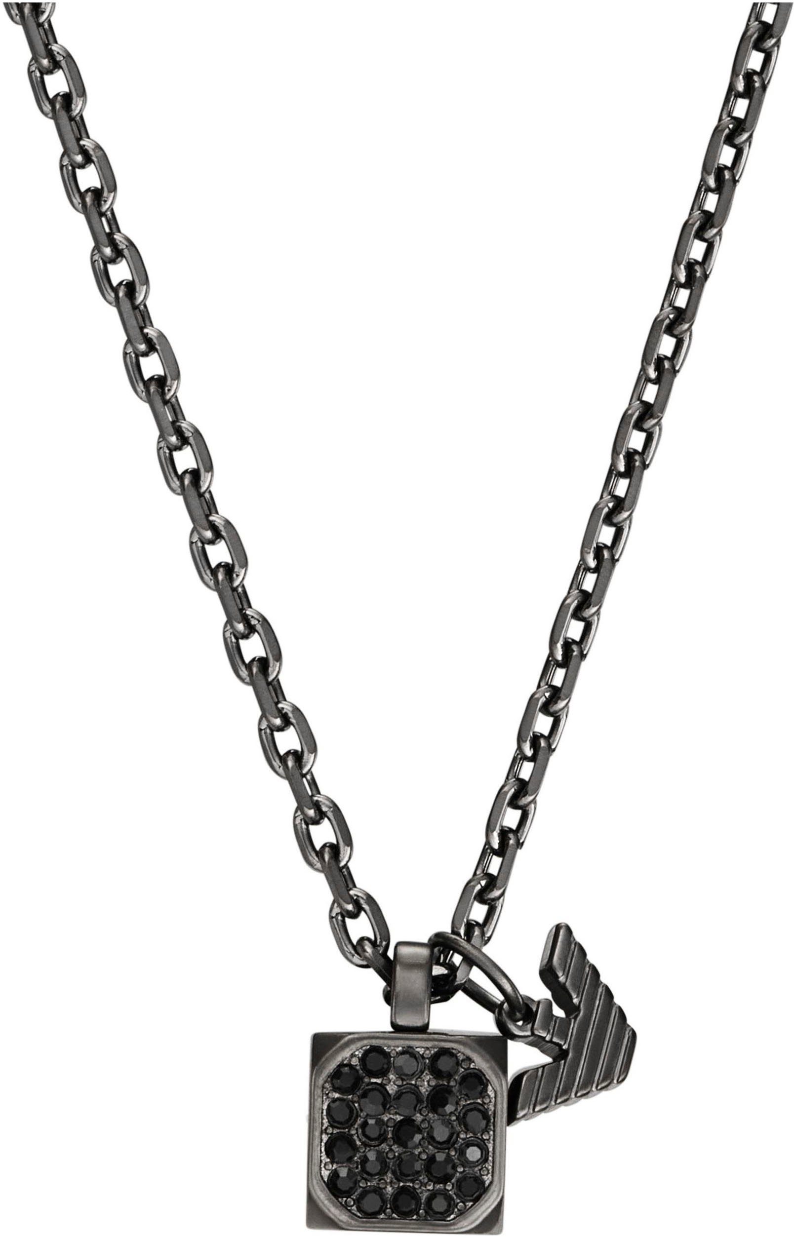 Emporio Armani Kette mit Anhänger COUPL...