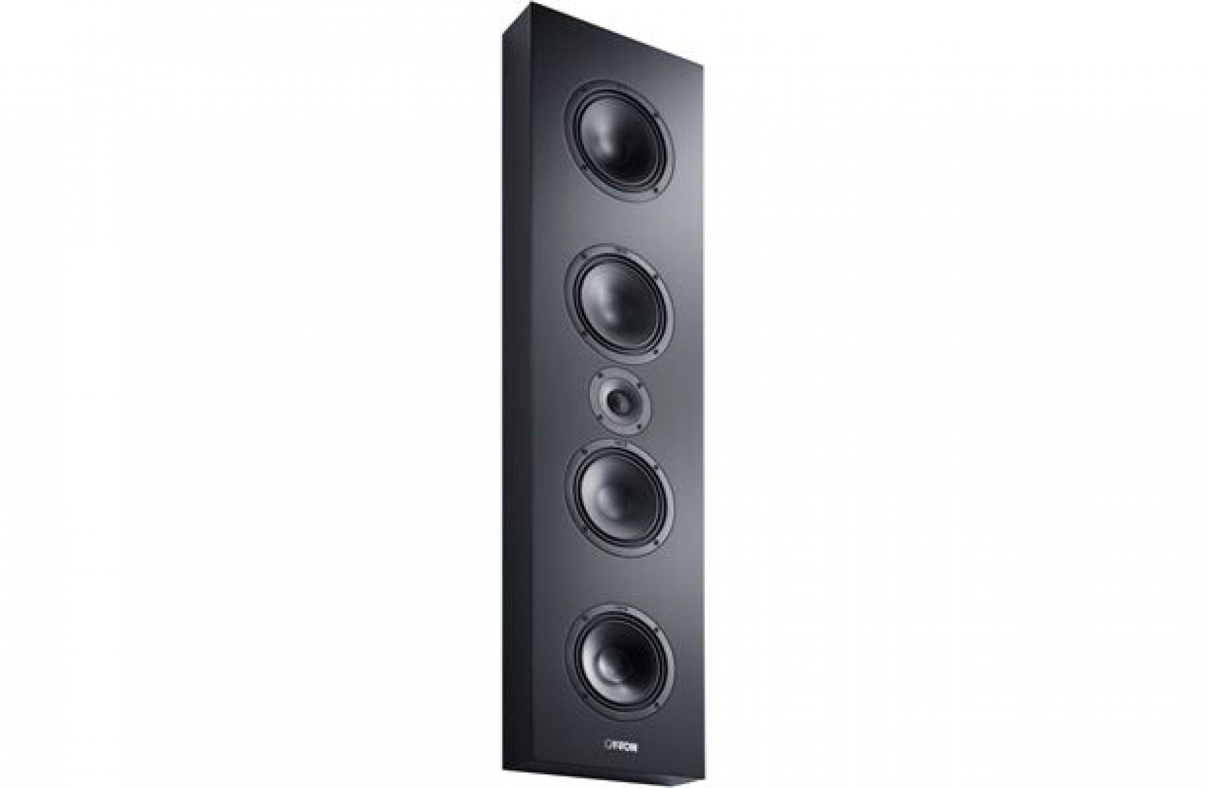 CANTON Atelier OnWall 11 schwarz seidenmatt Einbaulautsprecher (Keiner, 140.0 W, 3-Wege-System, flaches Design (10 cm), High-End Klang)