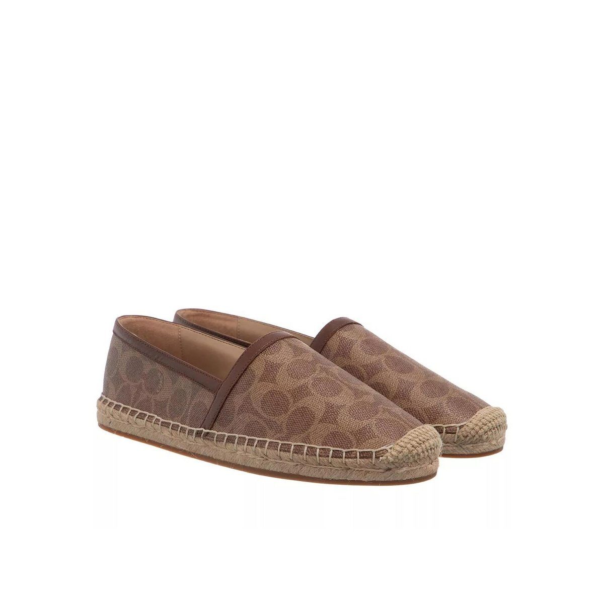 COACH hell-braun Espadrille (1-tlg)