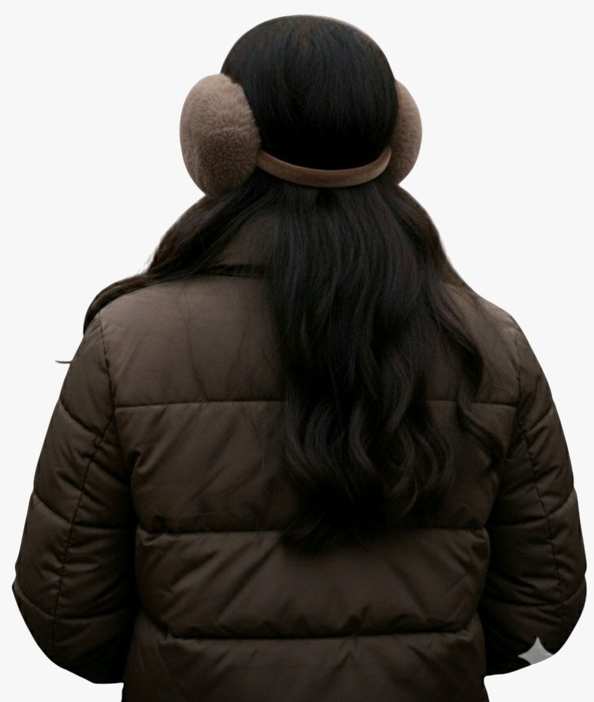 Worldclassca Ohrenwärmer Worldclassca Ohrenwärmer Kunstpelz Faltbar Winter Trend Kuschelig Warm Damen Mädchen Ohrenmütze Outdoor Kunstfell Warm