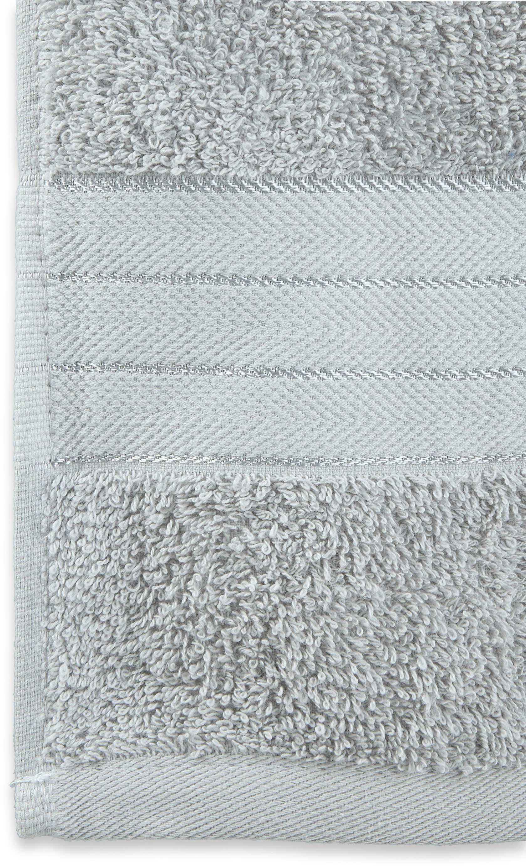 Emotion Handtücher Uni, Frottee (4-St), Baumwolle, Walkfrottee, Bordüre, 500 GSM, Einfarbig, ohne Aufhängung