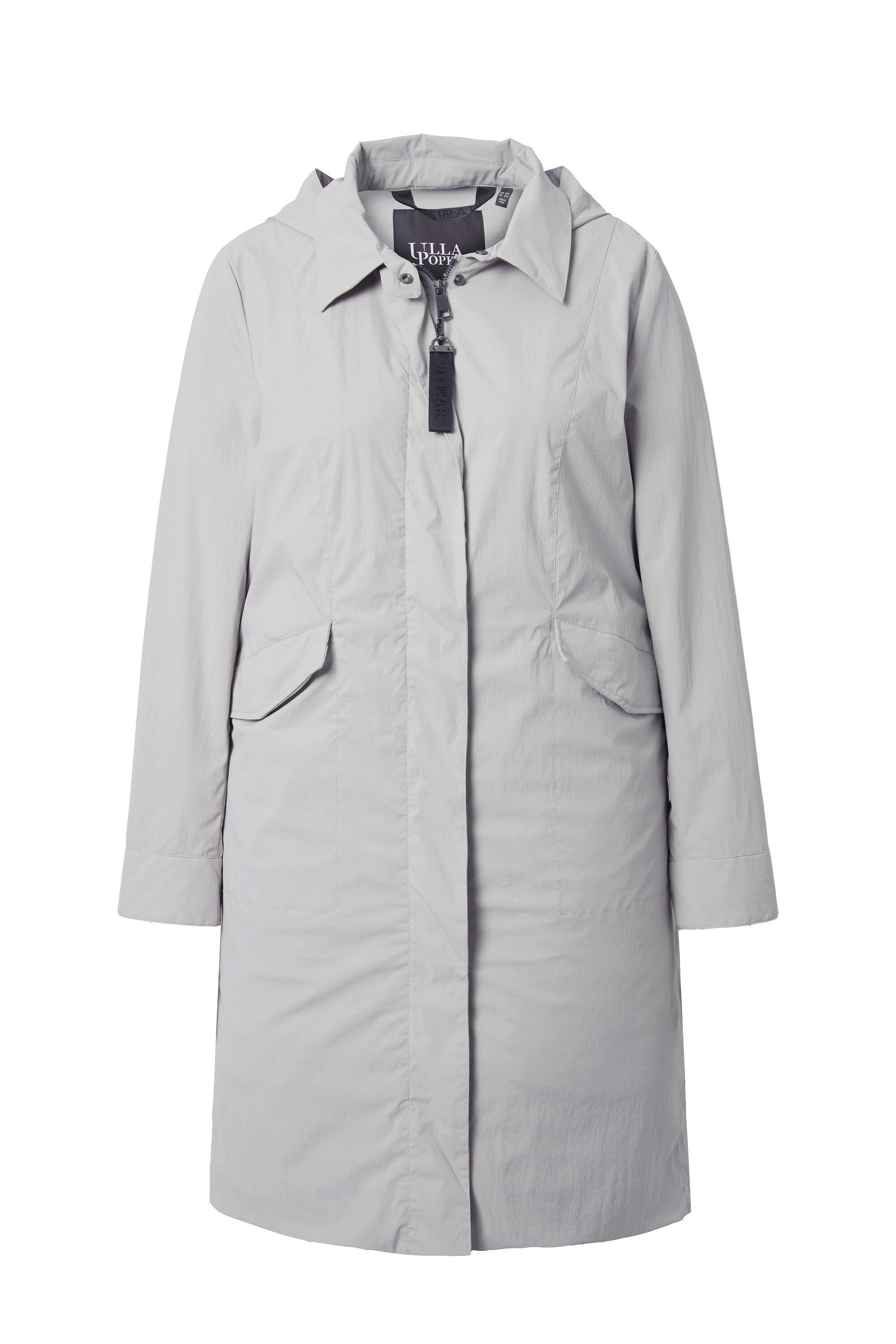 Ulla Popken Funktionsjacke HYPRAR Funktionsparka wasserabweisend Kapuze