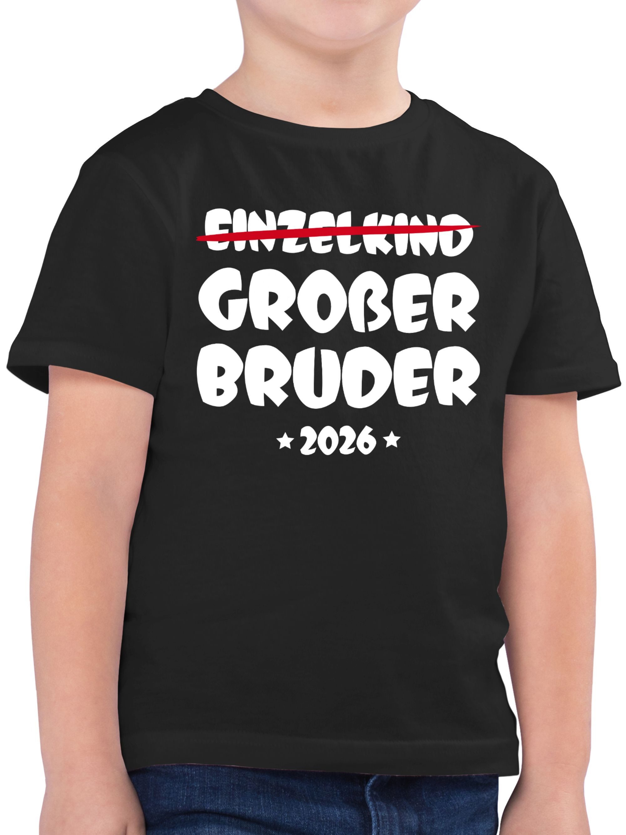 T-Shirt Einzelkind Großer Bruder 2026