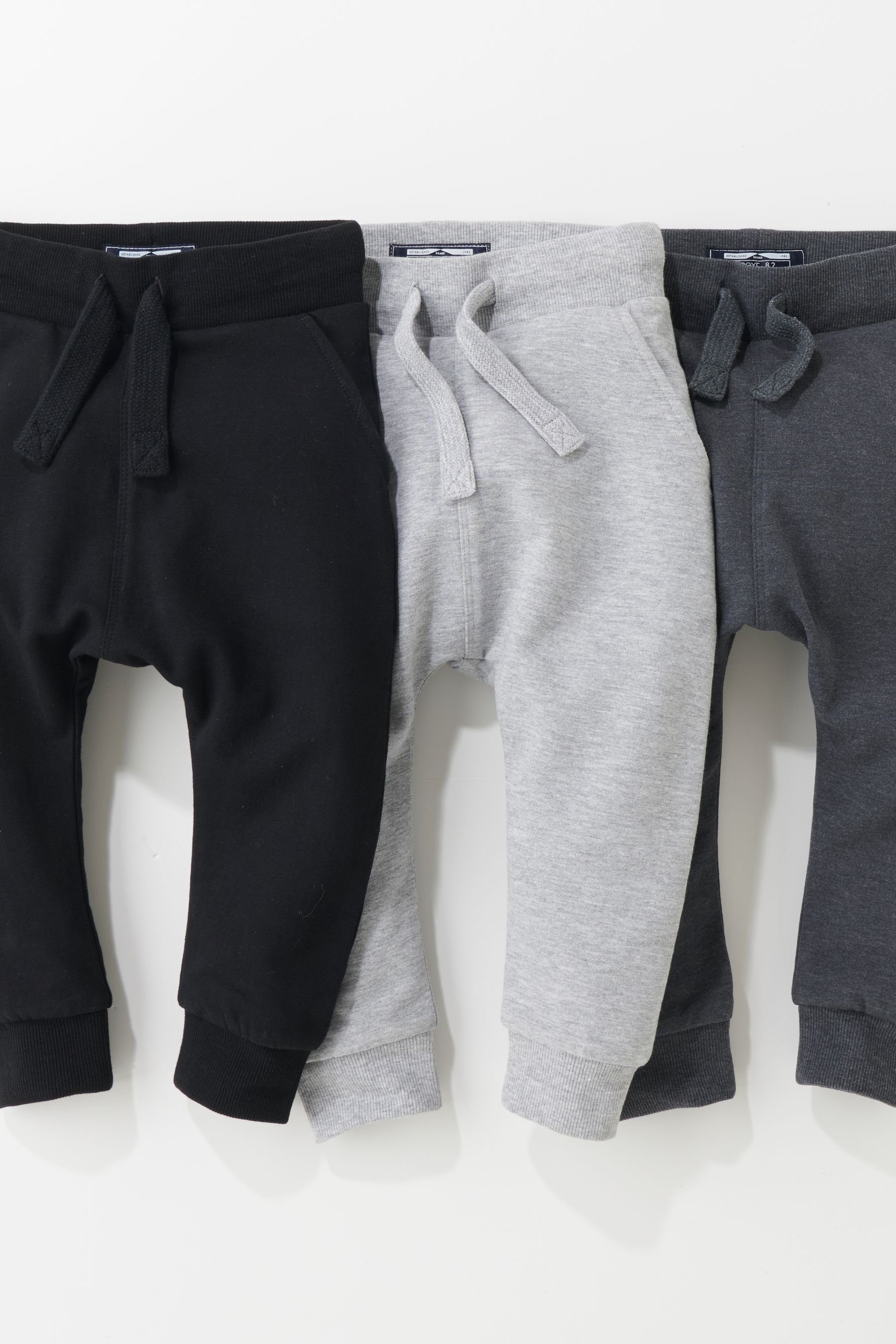 Next Jogginghose Super Skinny Fit Jogginghose, 3er-Pack (3-tlg) Mono