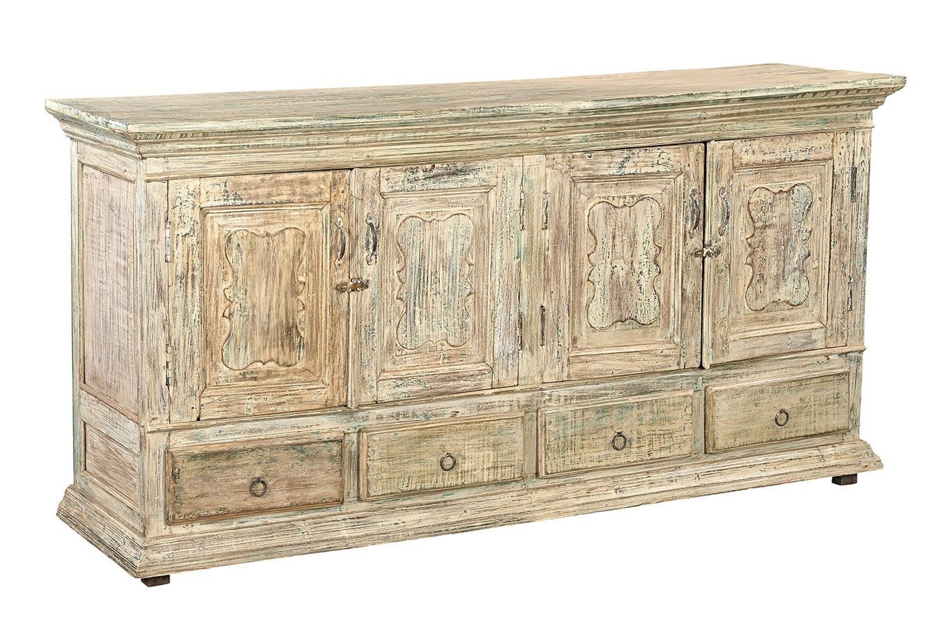 daslagerhaus living Sideboard Sideboard Vintage creme