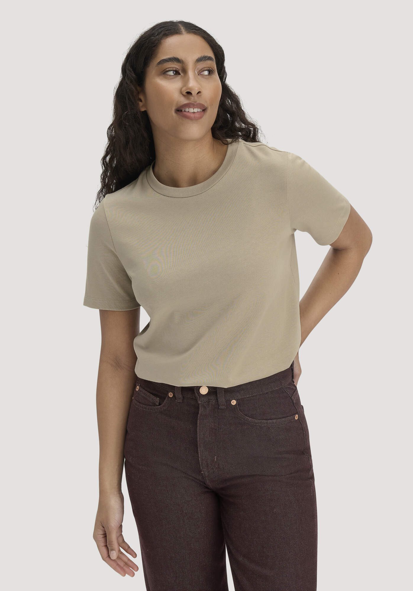 Hessnatur T-Shirt aus reiner Bio-Baumwolle (1-tlg)