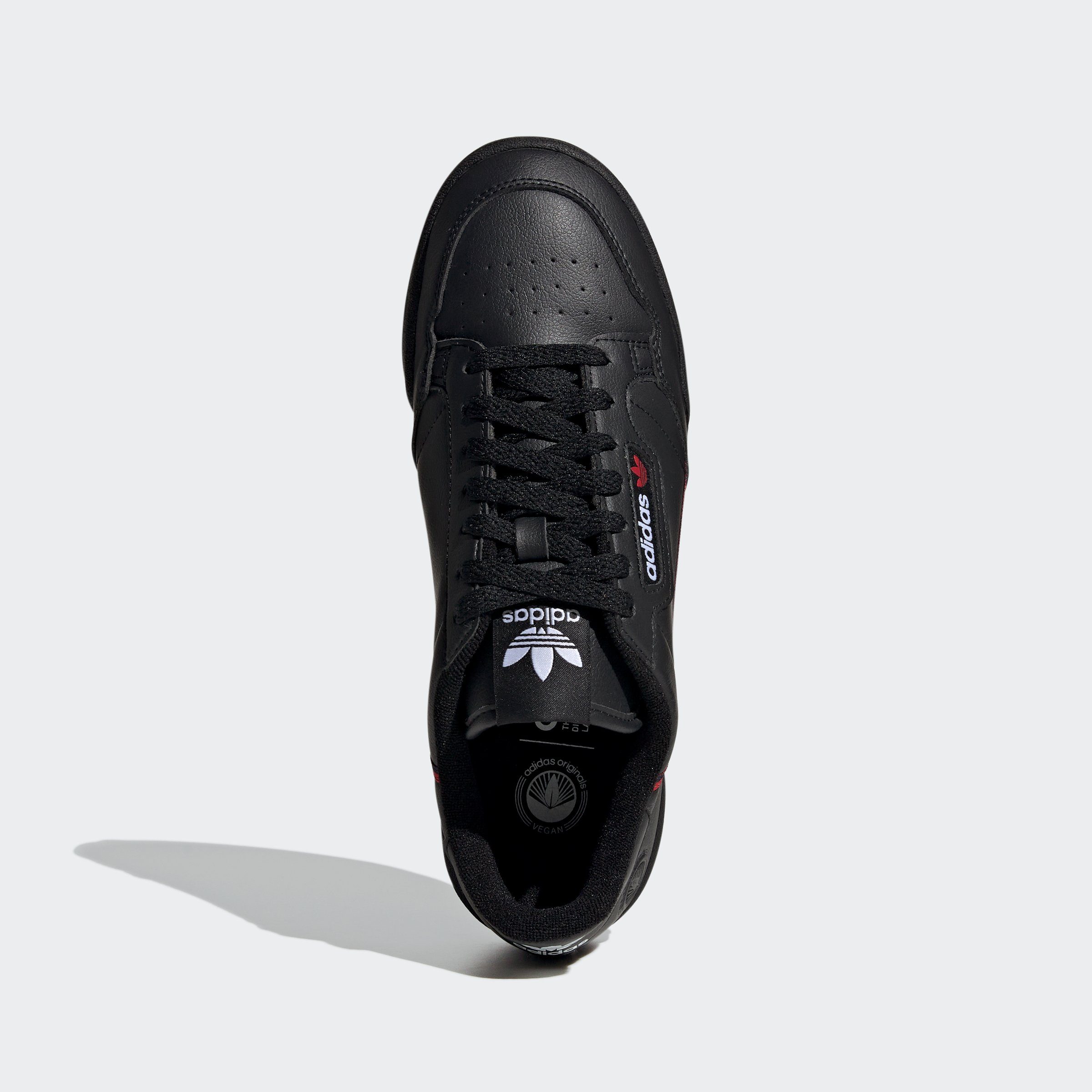 adidas 80 CBLACK-CONAVY-SCARLE CONTINENTAL VEGAN Originals Sneaker