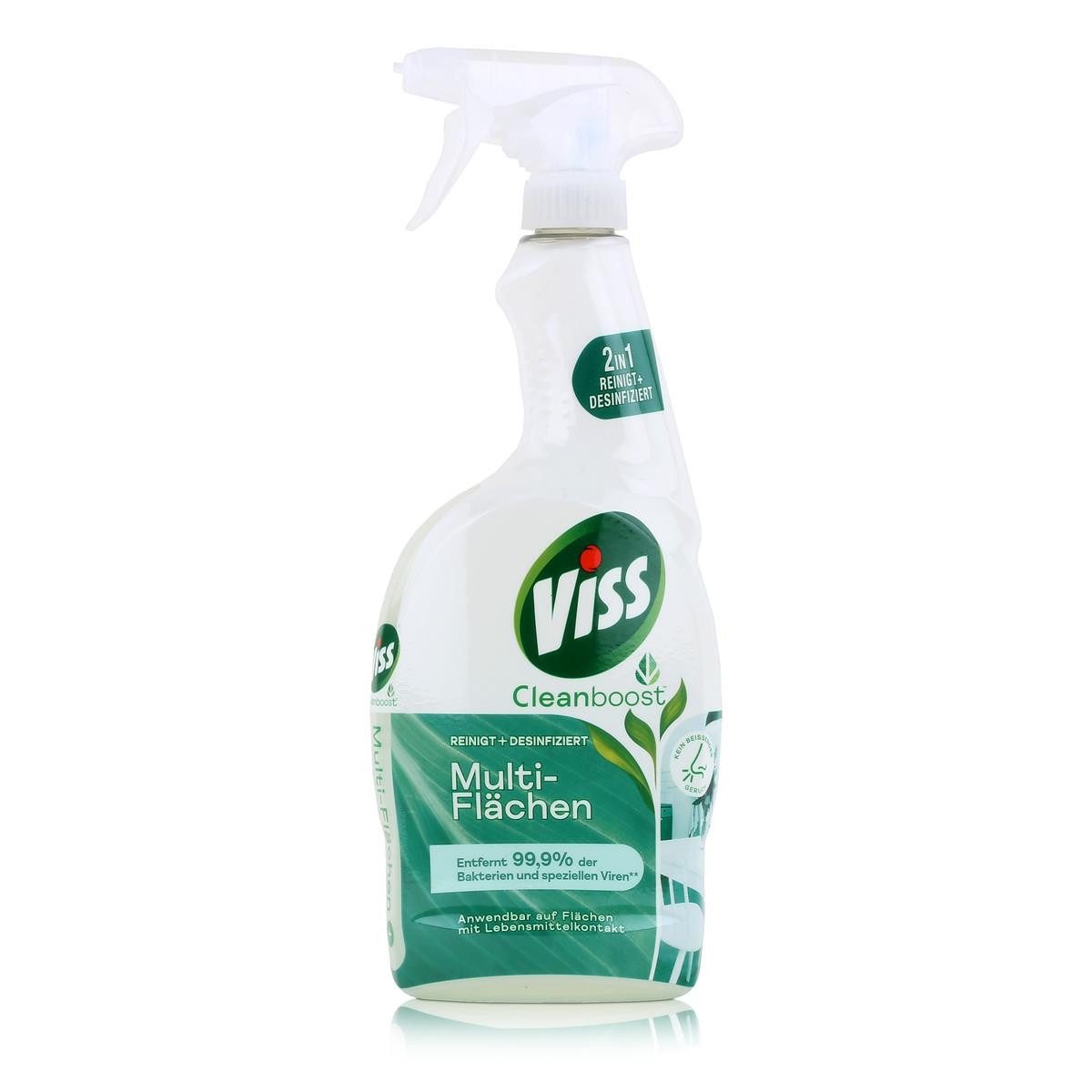 Viss Cleanboost Multi-Flächen 750ml - Allzweckreiniger (1er Pack) Allzweckreiniger