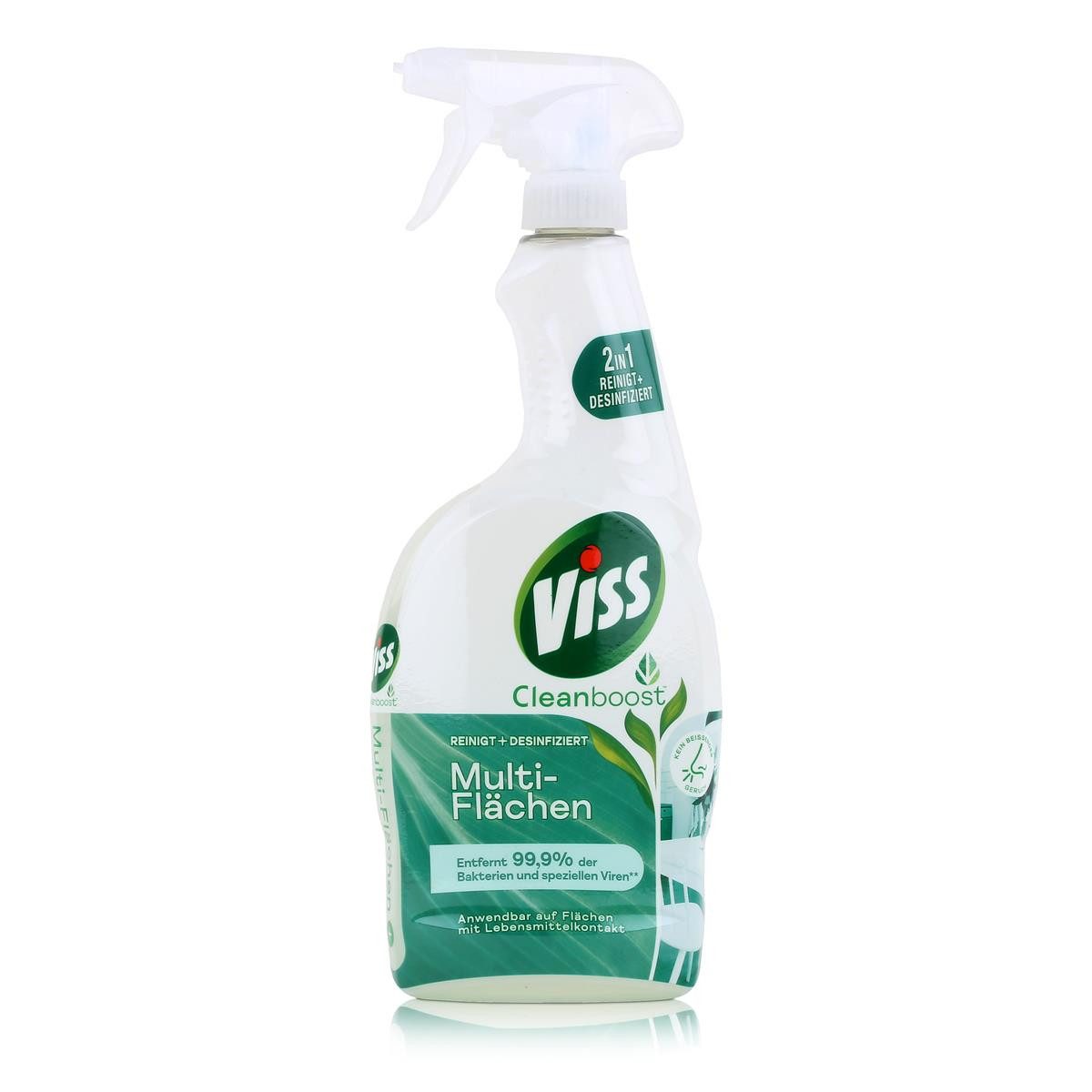 Viss Viss Cleanboost Multi-Flächen 750ml - Allzweckreiniger (1er Pack) Allzweckreiniger