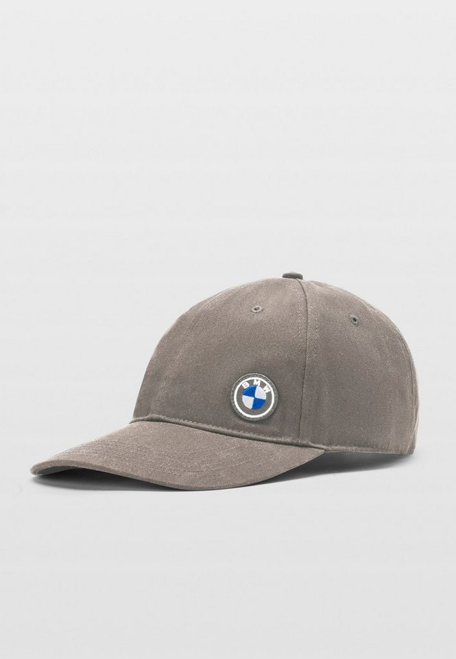 BMW Baseball Cap BMW Mütze Cap Kappe Basecap Baseballkappe Schirmmütze Grau  (1-St)
