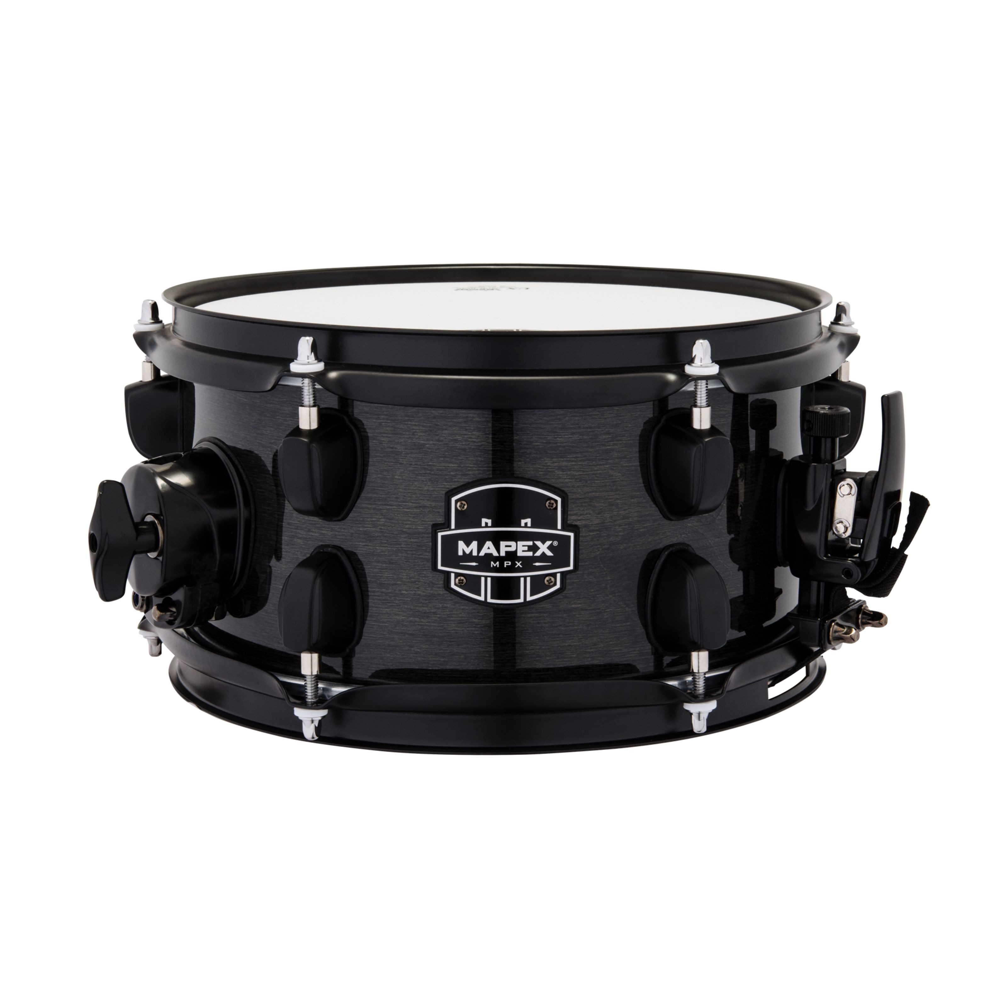 Mapex Snare Drum, Schlagzeuge, Snare Drums, MPX Snare 10"x5,5" Transparent Midnight Black - Snare Drum