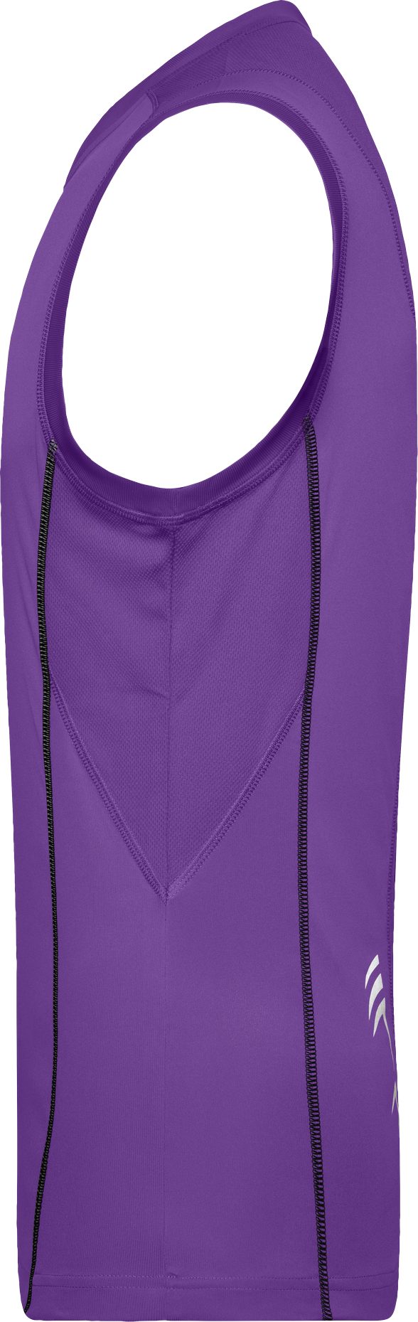 James & Nicholson Sporttop Doppelpack Herren Sporttop mit modischen reflektierenden Details JN423 (Spar-Set, 2er-Pack) Feuchtigkeitsregulierend, atmungsaktiv und schnell trocknend