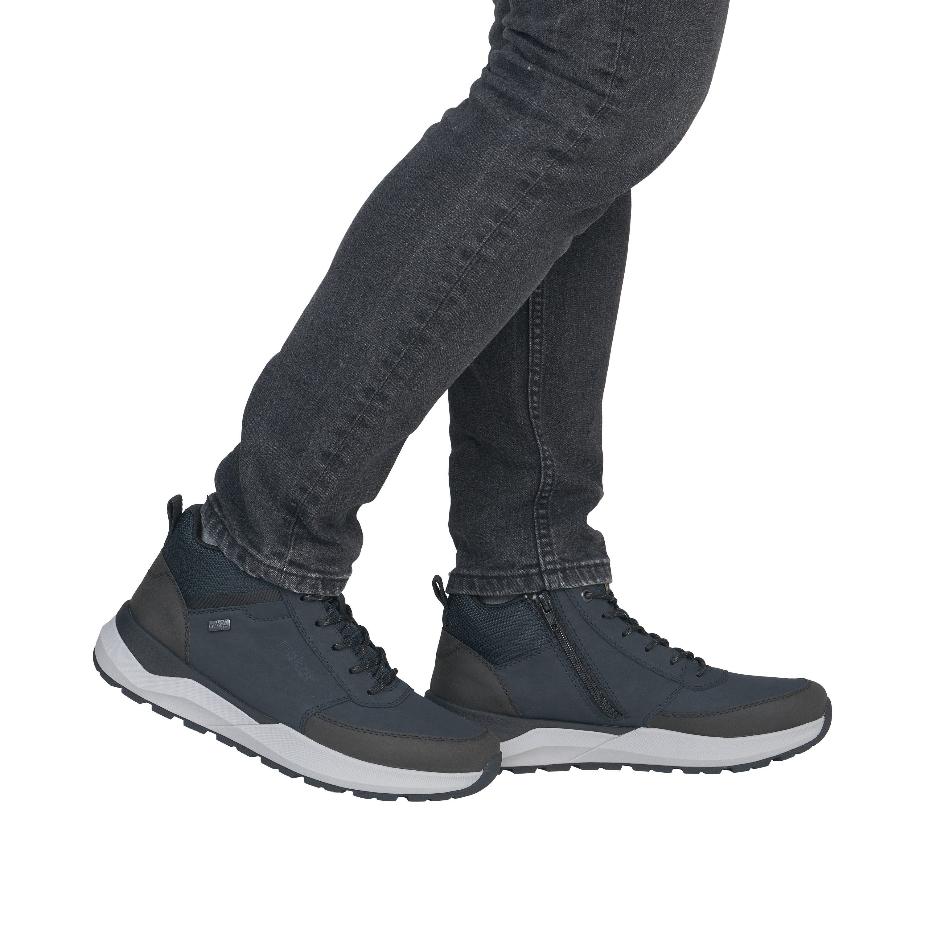 Rieker Schnürboots Winterboots, High Top Sneaker, Outdoorboots mit TEX-Membrane