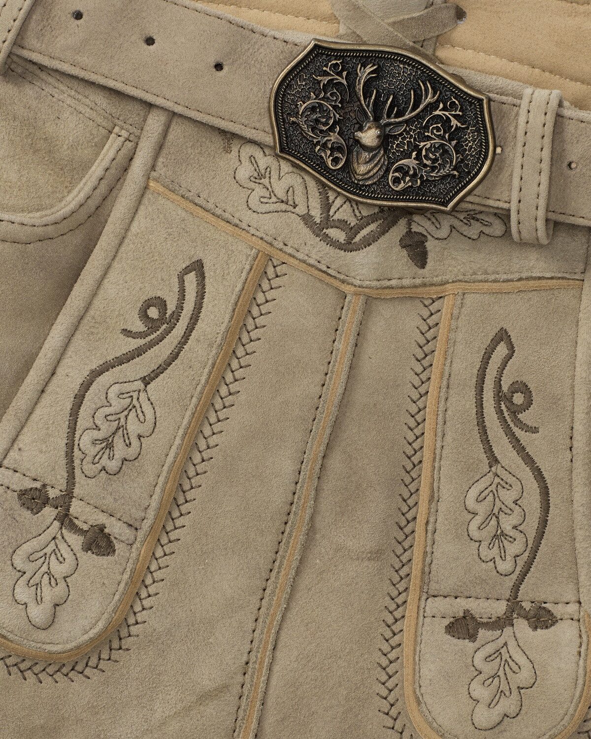 Almsach Trachtenlederhose Kurze Lederhose