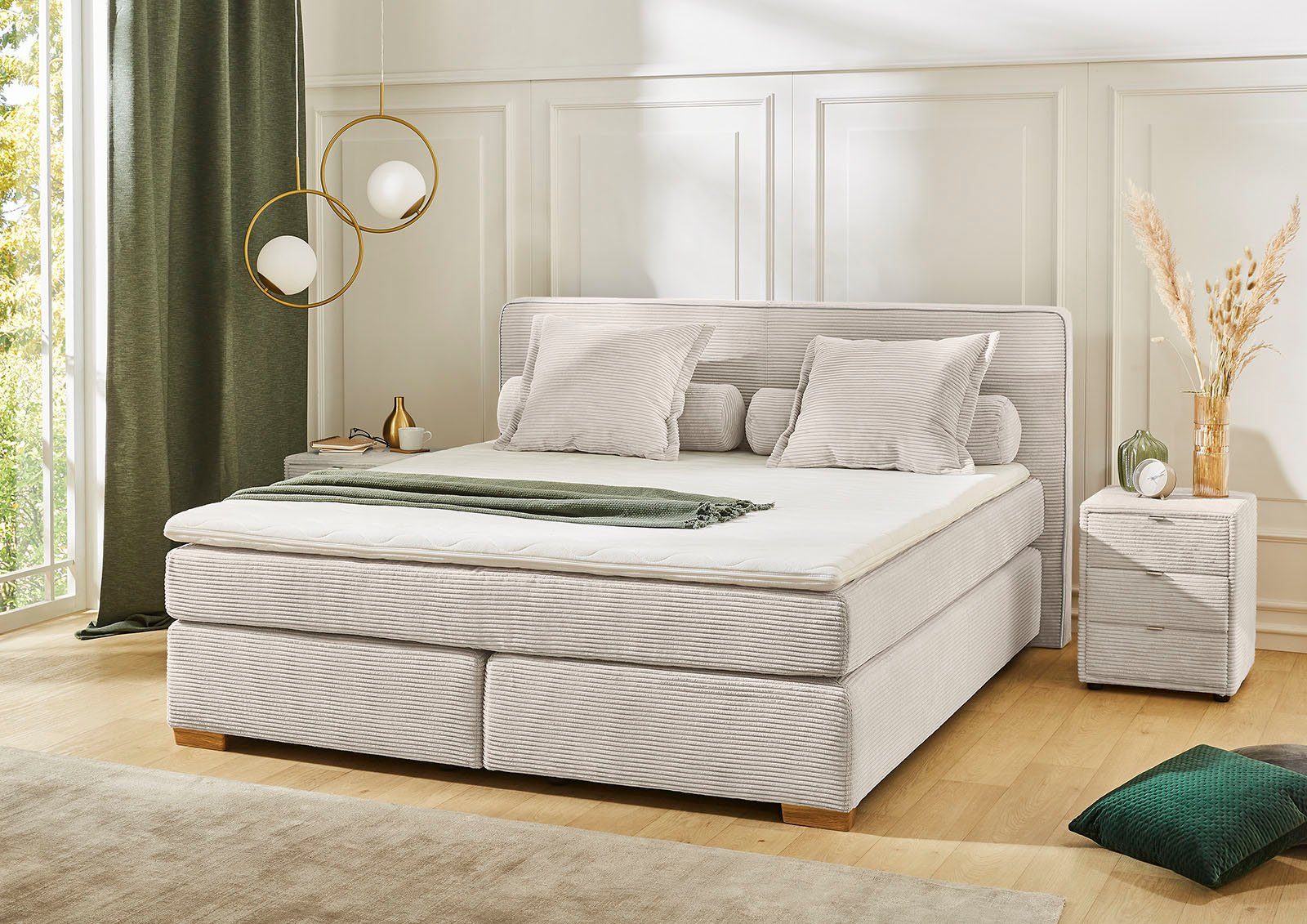 Jockenhöfer Gruppe Boxspringbett Romy erhältlich in 140 & 180cm Breite, Cor günstig online kaufen