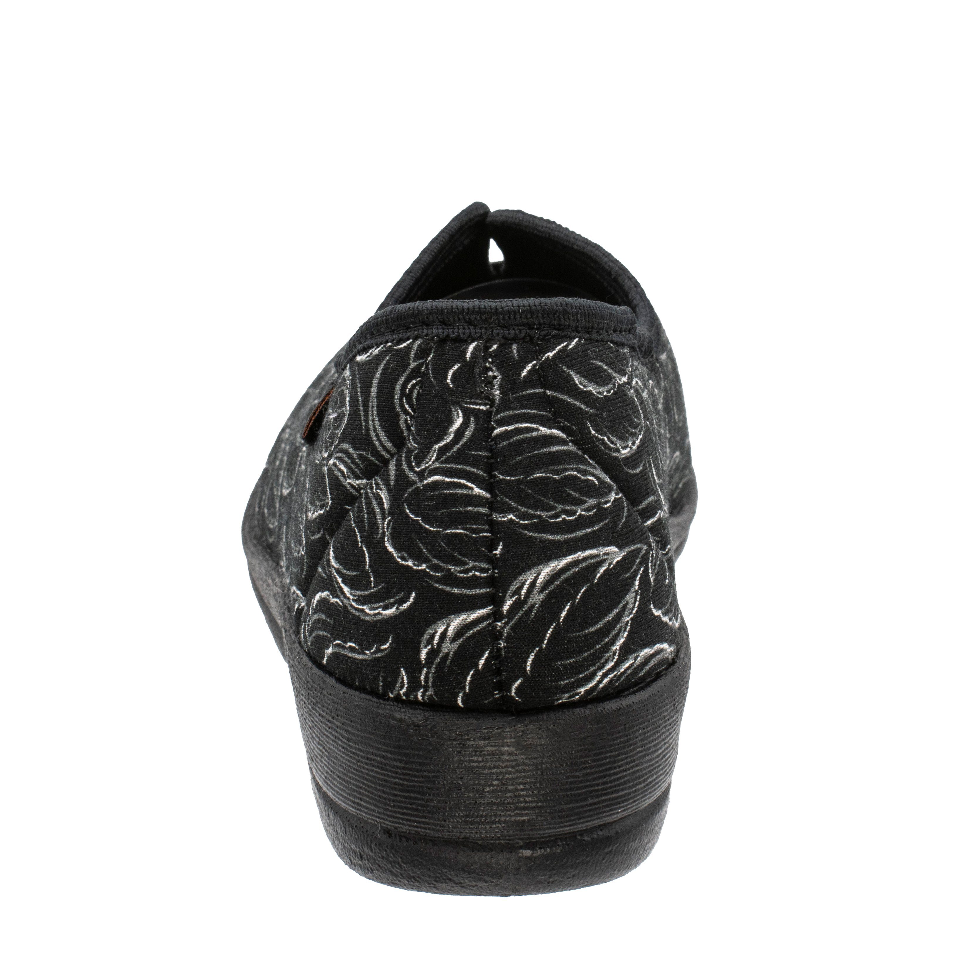 Fischer-Markenschuh Dora Hausschuh Microstretch, Textilfutter, Weite H, zum Schlupfen