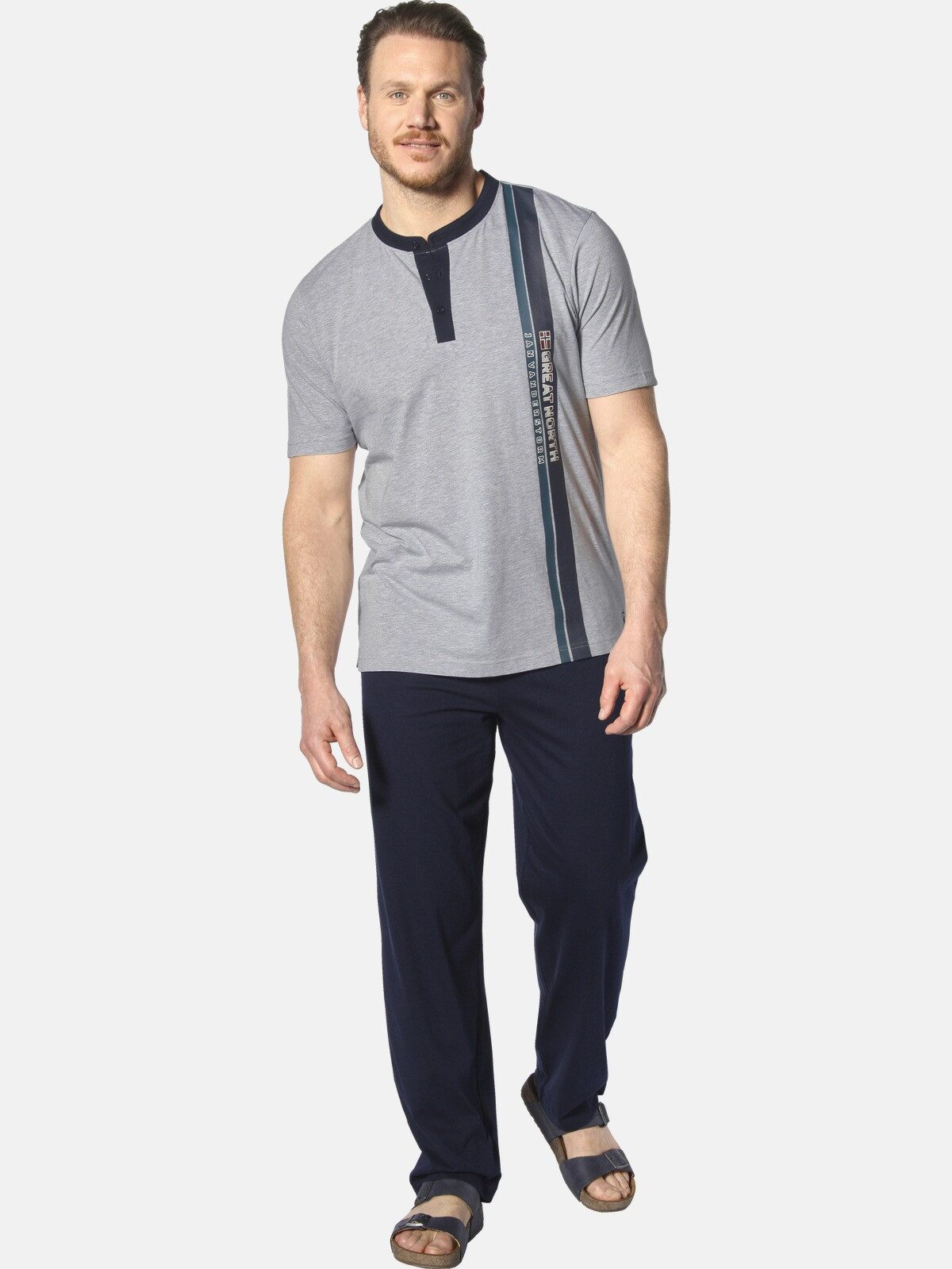 Jan Vanderstorm Schlafanzug LOFTUR (Set, 3 tlg) günstig online kaufen