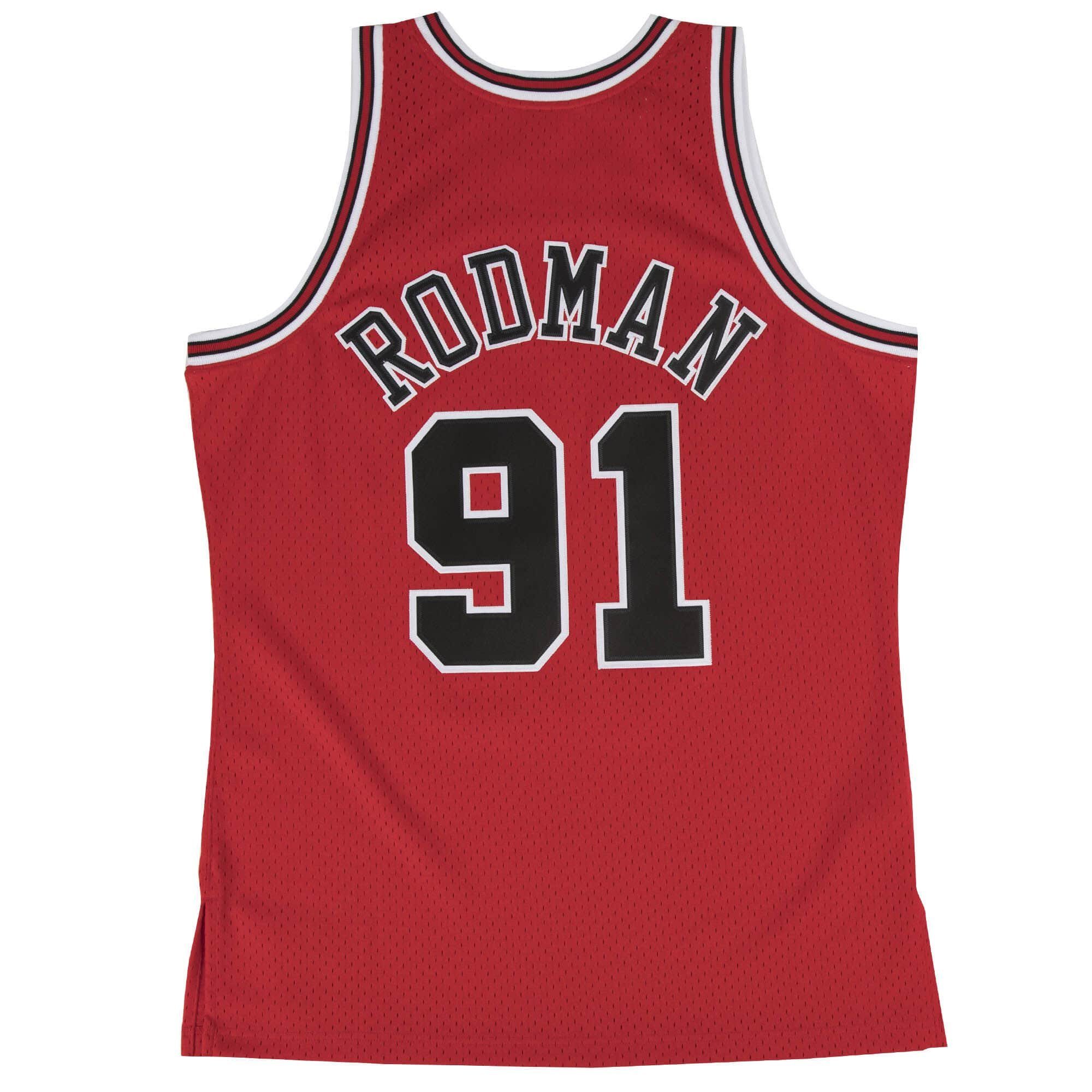 Mitchell & Ness Basketballtrikot Chicago Bulls Road 1997-98 Dennis Rodman XL