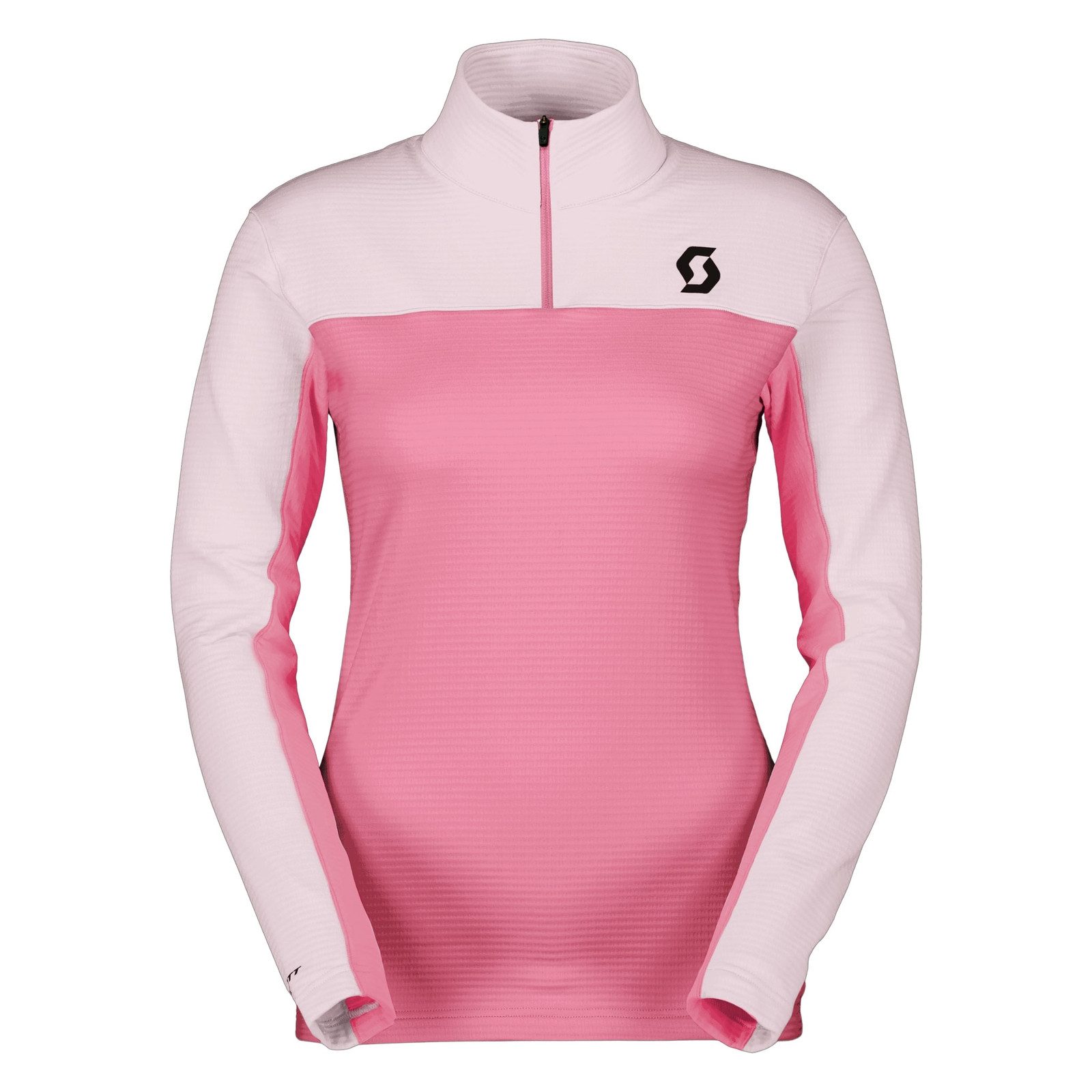 Scott Stehkragenpullover Midlayer Defined Light Pullover mit 4-Wege-Stretchmaterial