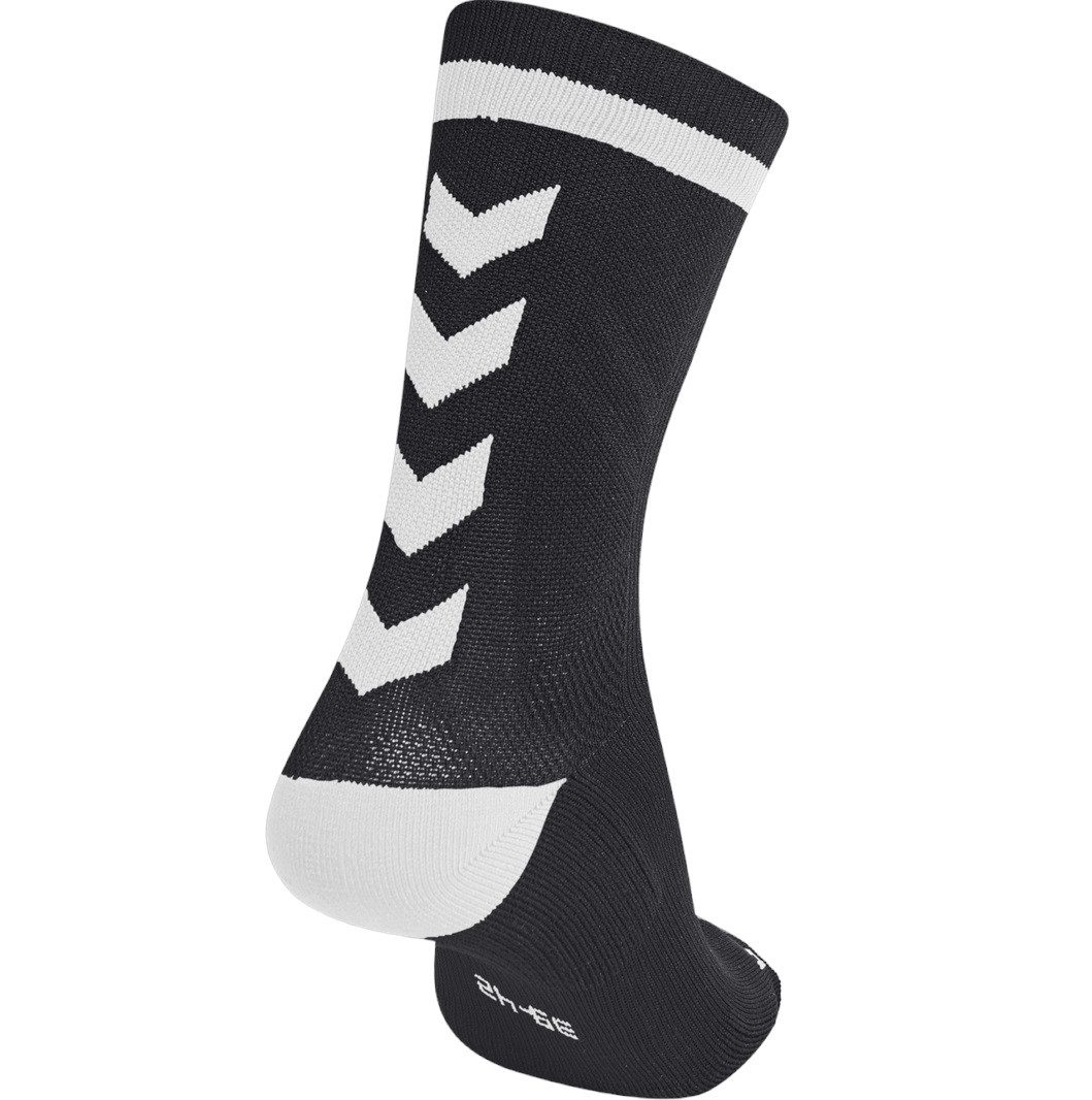 hummel Sportsocken Elite Indoor Low schwarz/weiss - 1 Paar