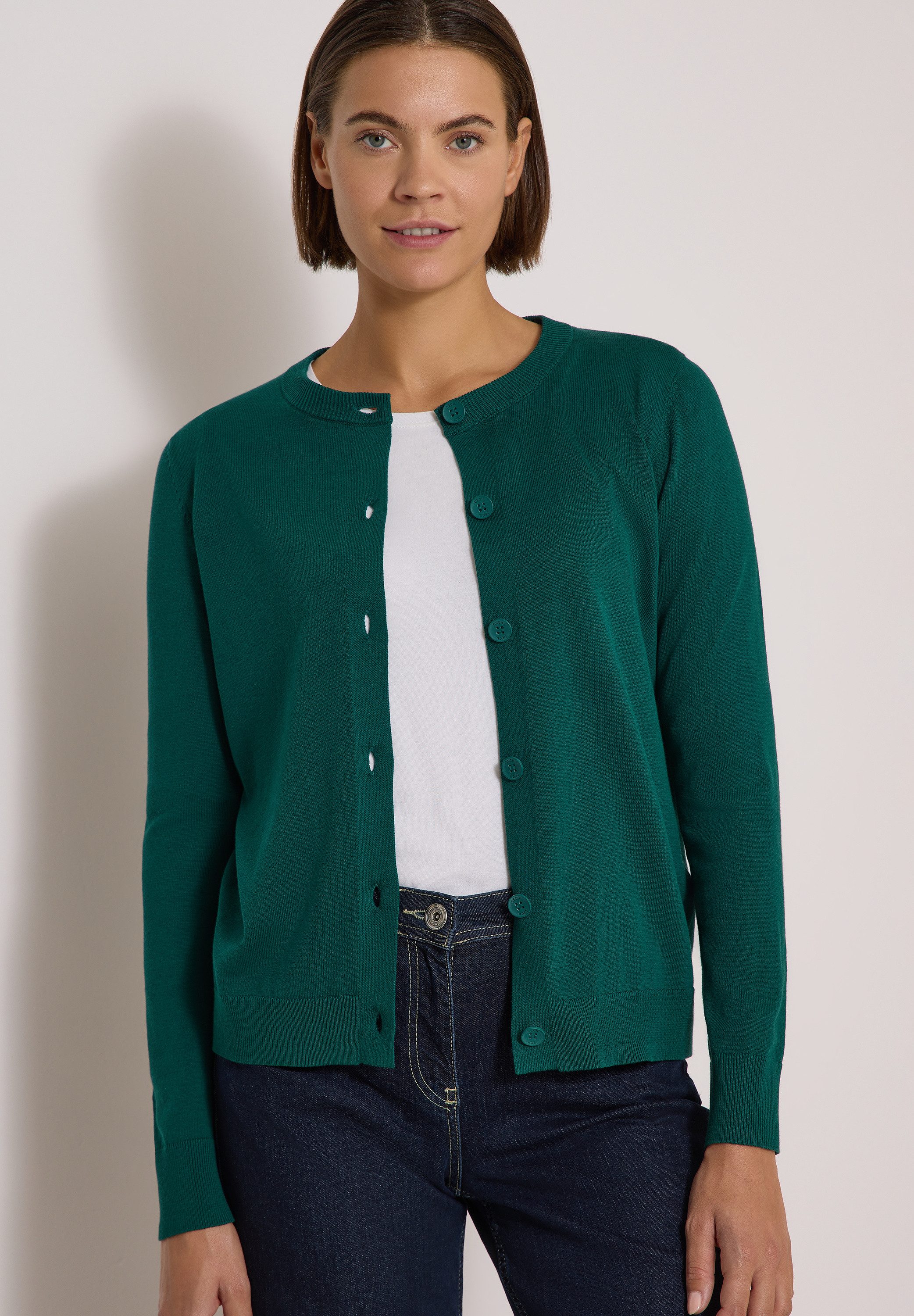 CECIL Cardigan mit Knopfleiste