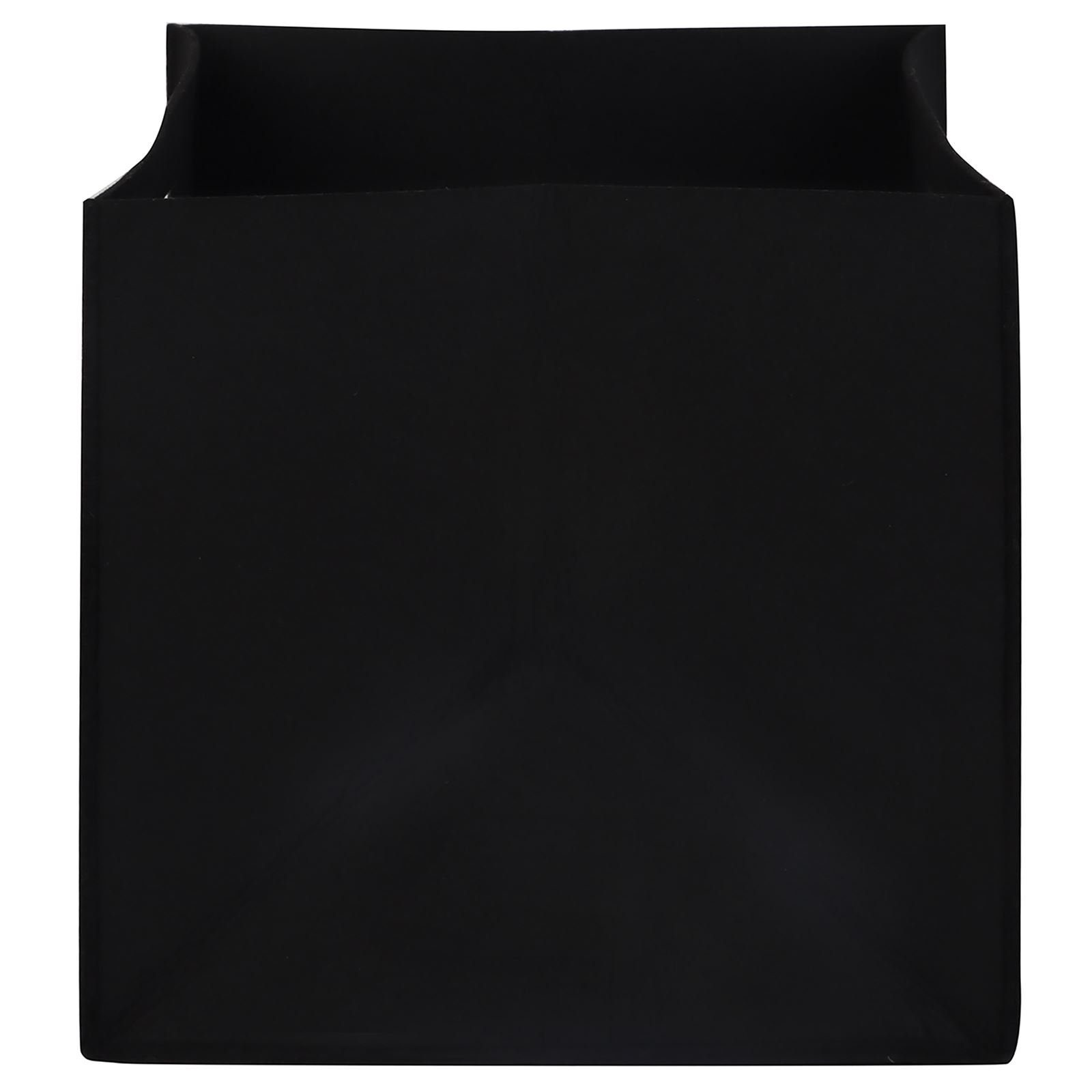 IDIMEX Aufbewahrungsbox FELT (Set), Stoff Aufbewahrungsbox aus Filz, Regalkorb im 2er Set, 32x32cm schwarz