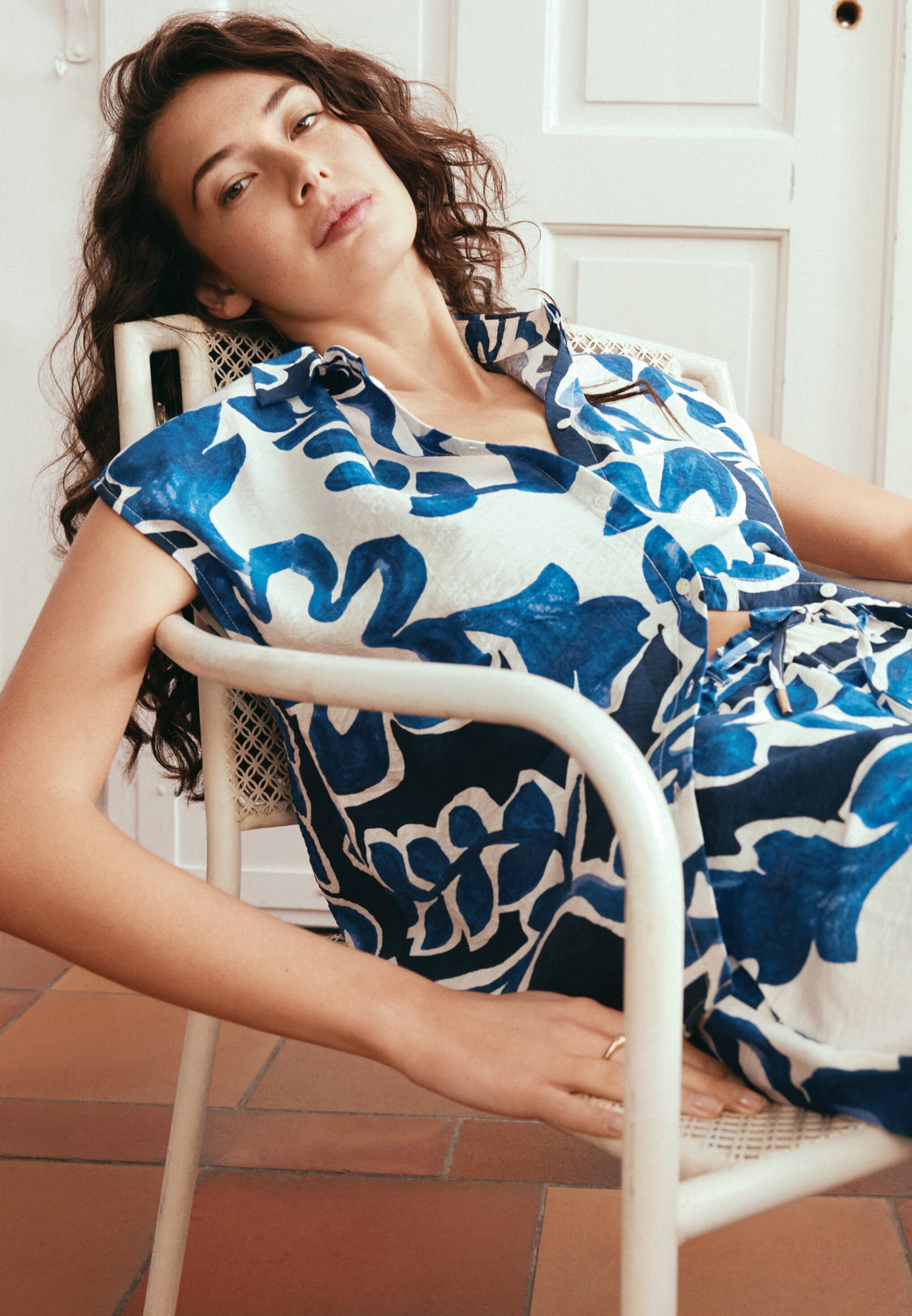Betty&Co Hemdbluse Damen mit Print