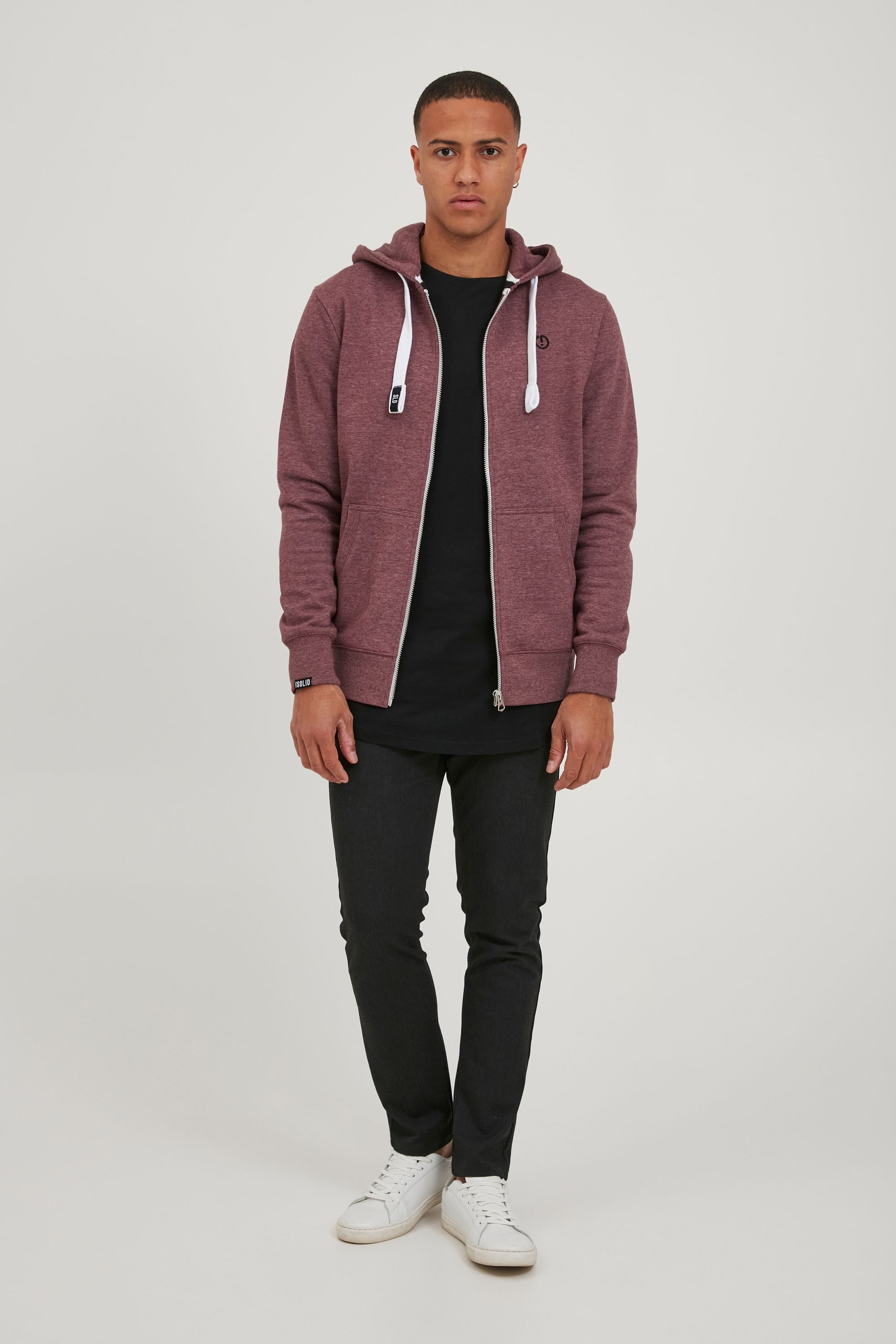!Solid Kapuzensweatjacke SDBennZip Kapuzenjacke Sweatshirtjacke mit günstig online kaufen