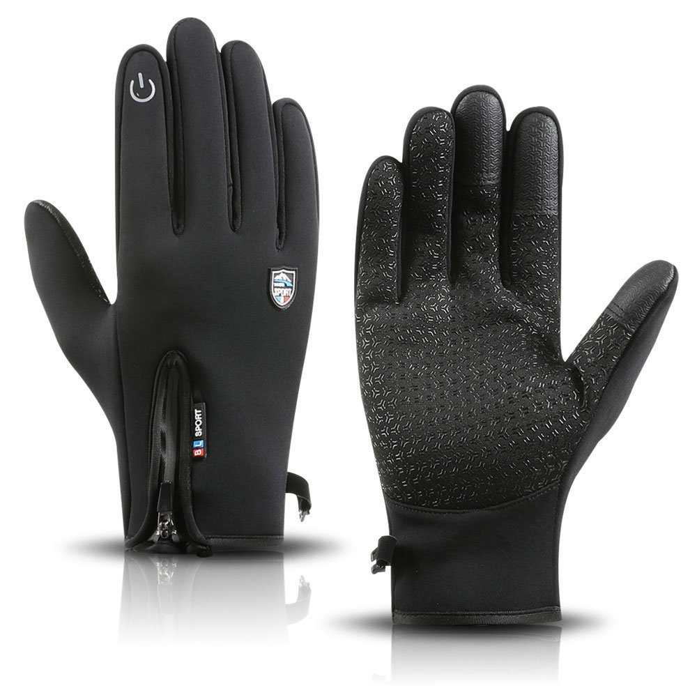 Sunicol Multisporthandschuhe Thermo Winterhandschuhe Touchscreen Fahrradhan günstig online kaufen