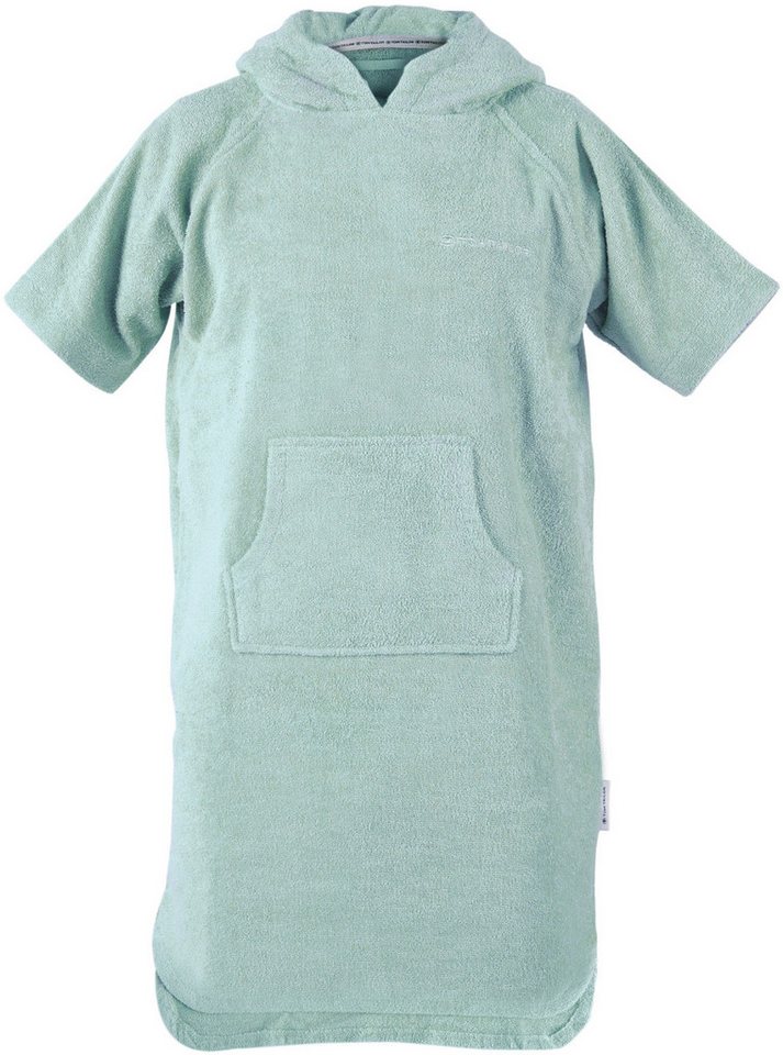 TOM TAILOR HOME Badeponcho Surfponcho COLOR BATH, Midilänge, Frottier, Kapuze, mit Kordel, Bauchtasche, saugstark, Baumwolle, auch in Kindergrößen