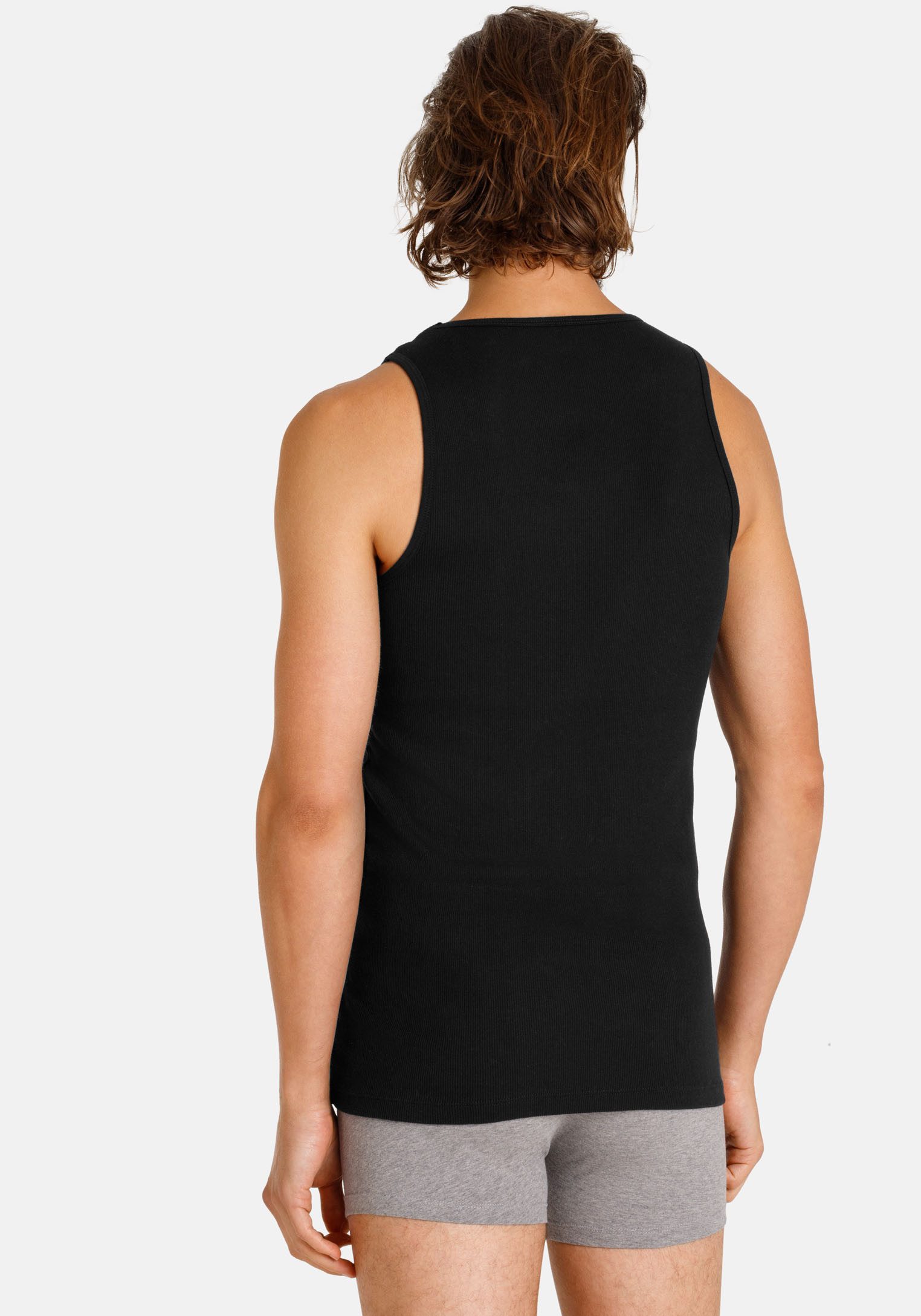 Camano Unterhemd comfort (2er Pack) mit tiefem Rundhals