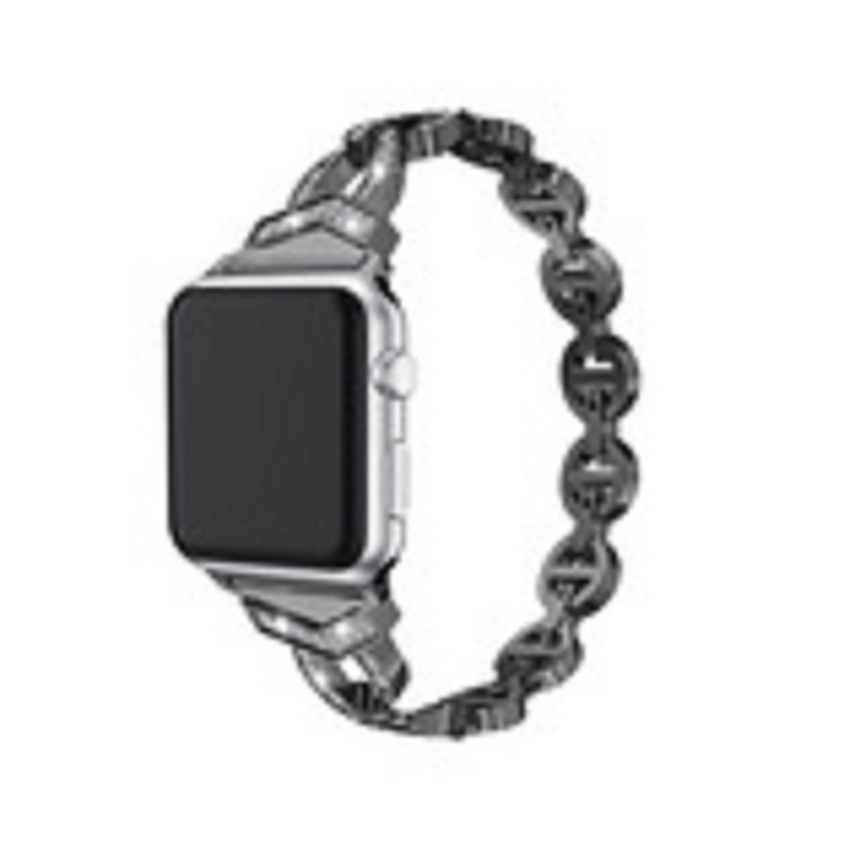 38/40/41/42/44/45 Watch Uhrenarmband Apple Armband cofi1453 Armbandschlaufen Schwarz für Ersatz