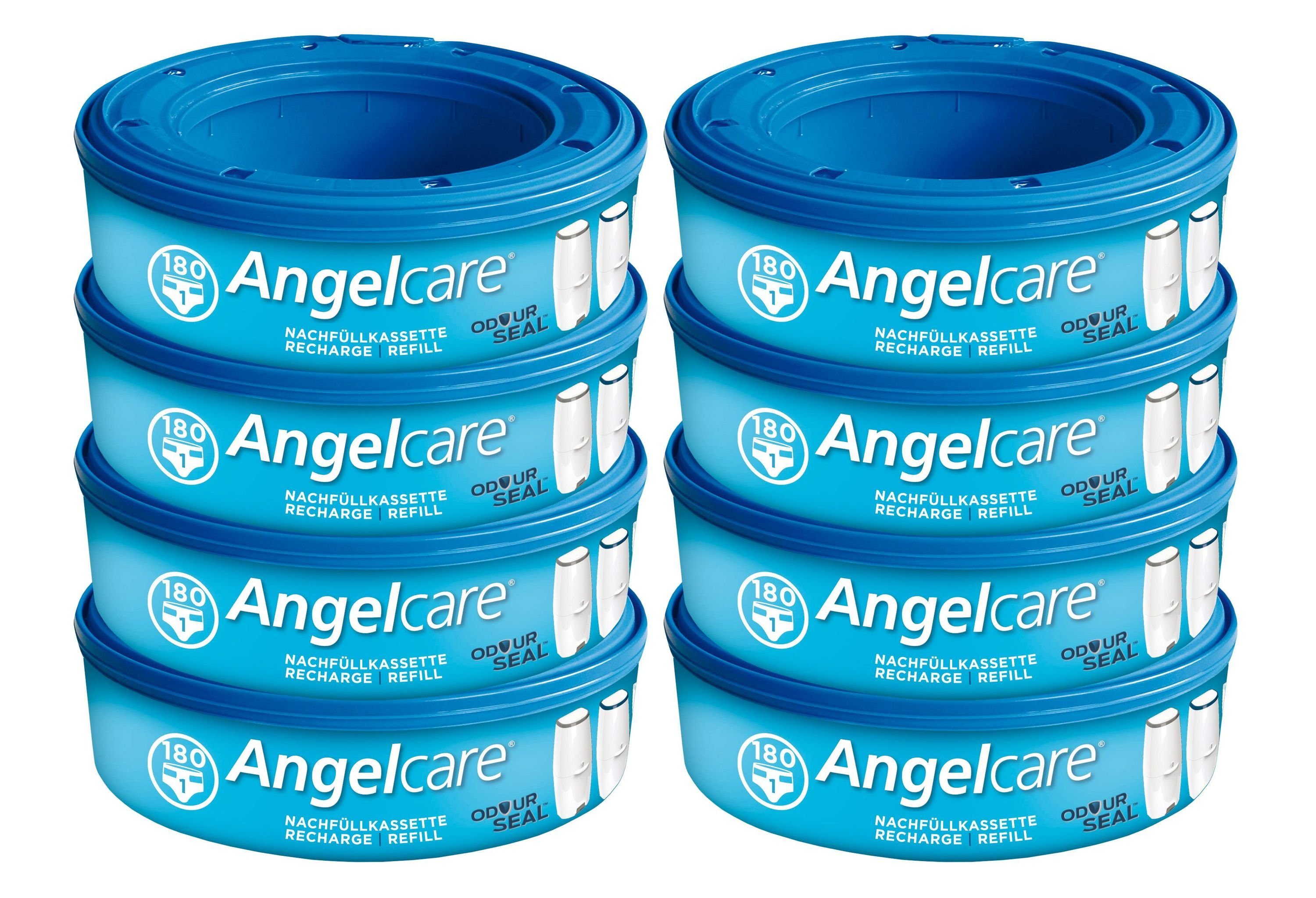 Windeleimer 8er-Pack Original Nachfüllkassetten für Windeleimer Comfort Plus