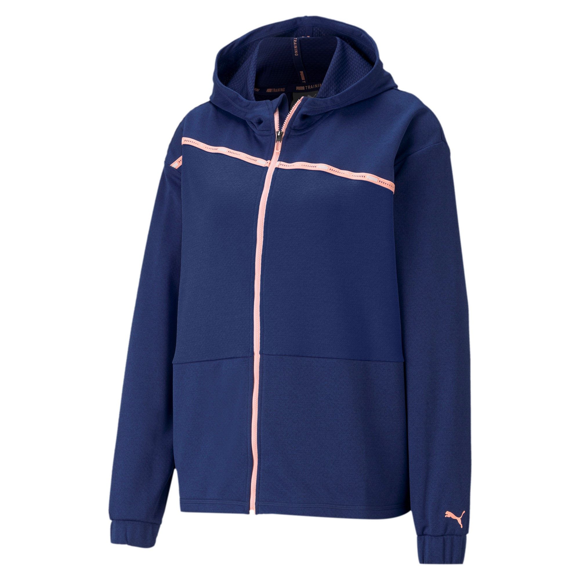 Trainingsjacke Puma Damen Trainingsjacke Train Logo Ultra Knit Jacket 520289