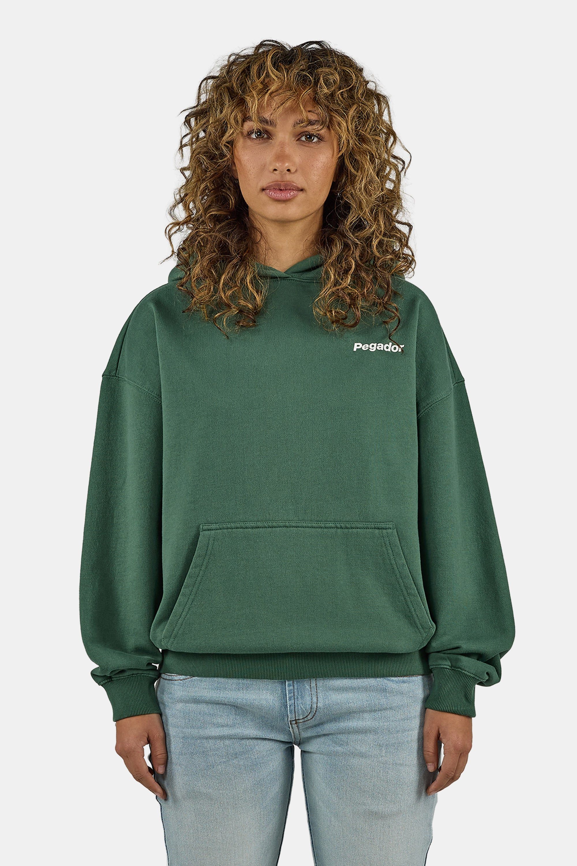PEGADOR Kapuzensweatshirt Miravet Oversized Hoodie Baumwollmischung, oversize