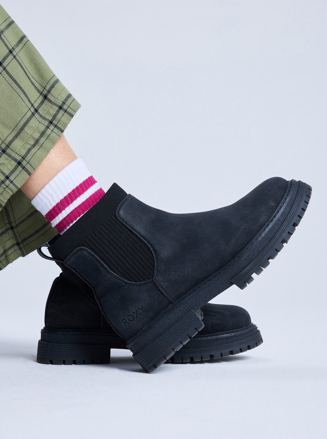 Roxy JEYNA Chelseaboots Ankleboots, Schlupfboots, Stiefelette, wasserabweisend