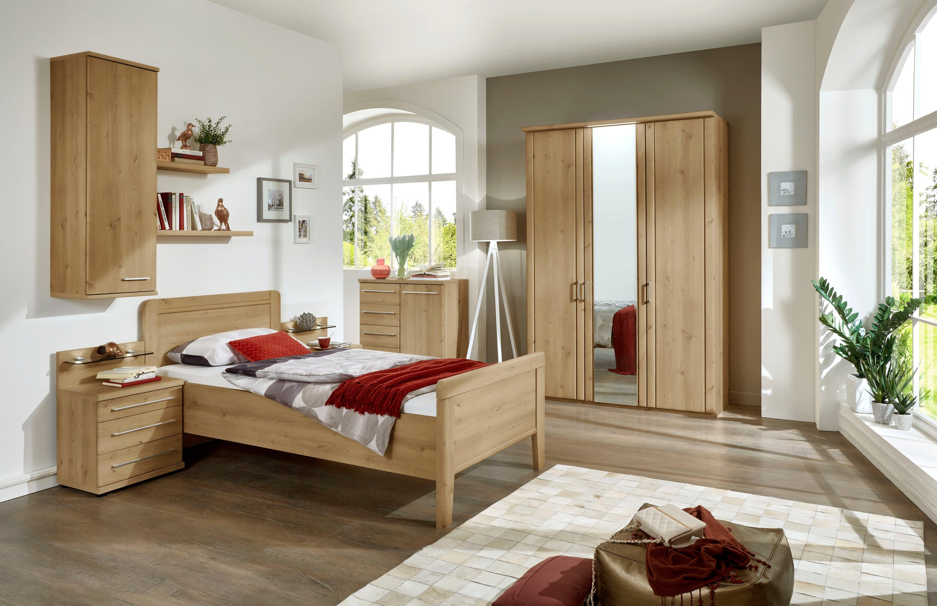 WIEMANN Bett Mainau, 4-fach Liegehöhen-Verstellung