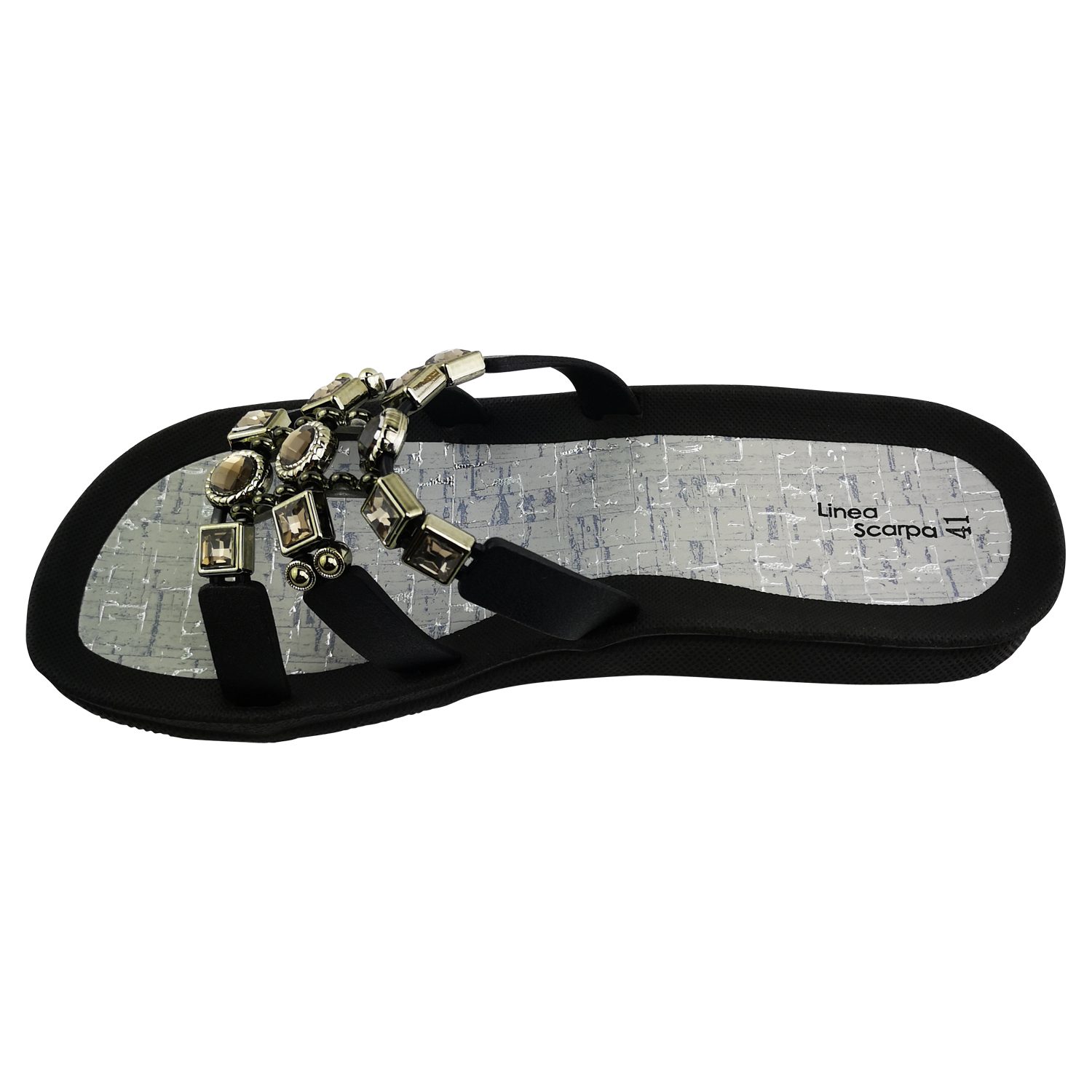 Linea Scarpa Linea Scarpa Damen Fußbett Luxus Badeschuhe Pantolette Thasos Schlappen