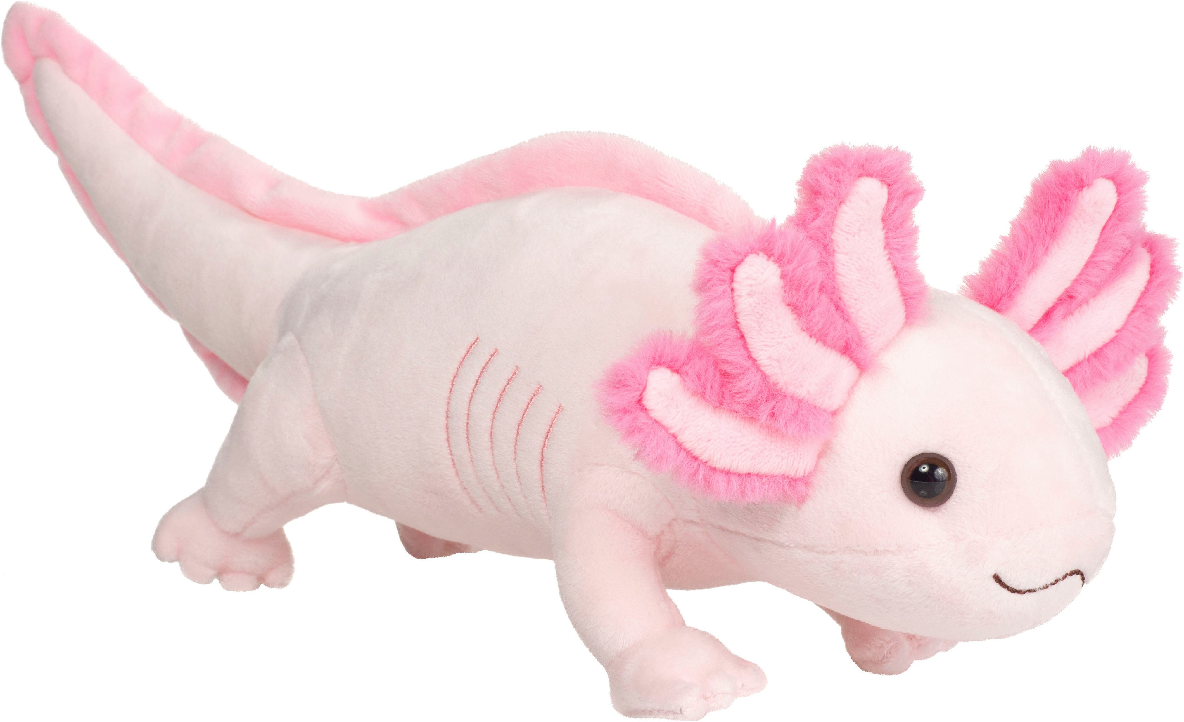 Teddy Hermann® Kuscheltier Axolotl, 38 cm, zum Teil aus recyceltem Material